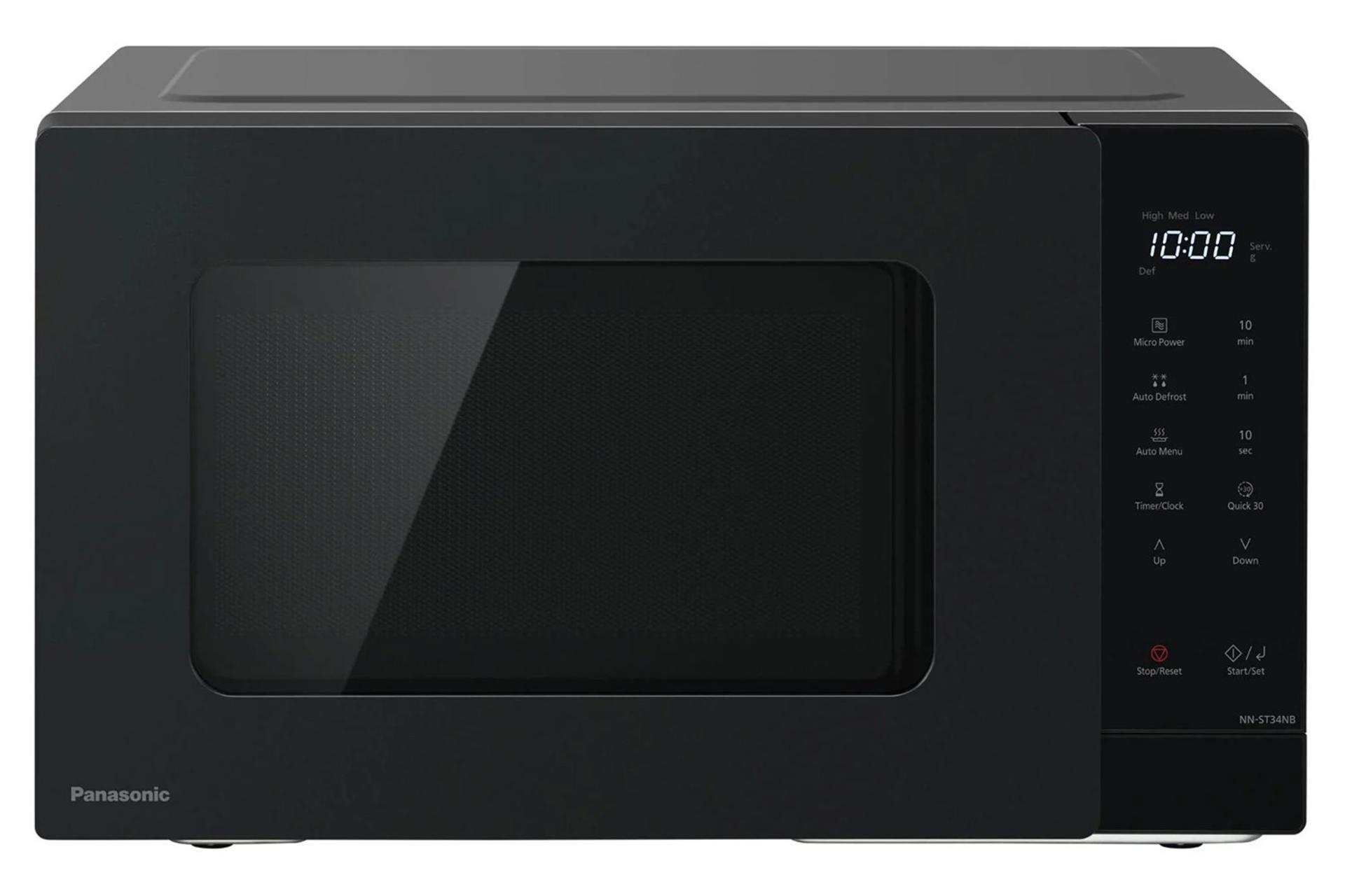 مرجع متخصصين ايران مايكروويو پاناسونيك Panasonic NN-ST34NB نماي جلو