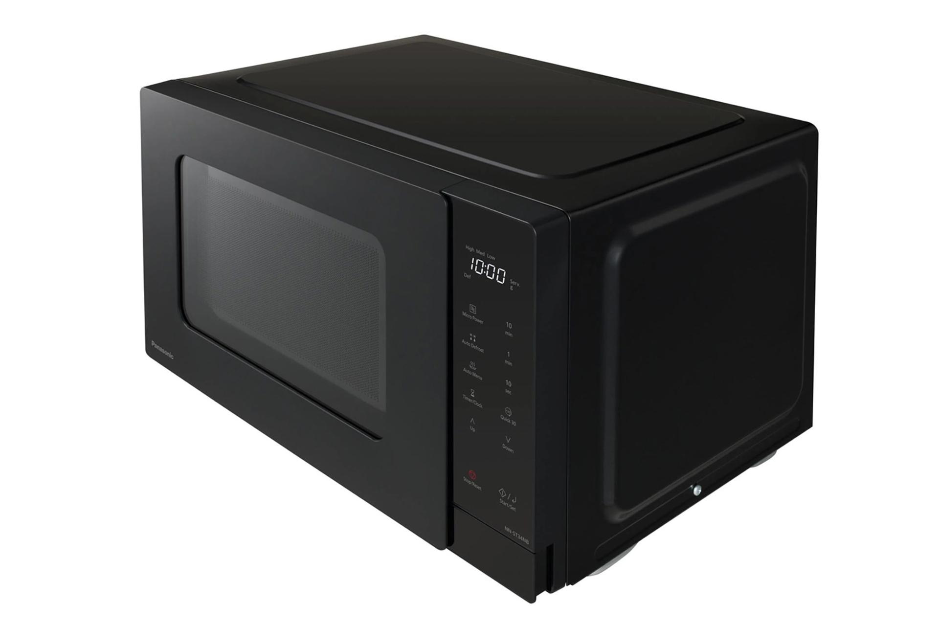 مایکروویو پاناسونیک Panasonic NN-ST34NB نمای جانبی رنگ مشکی