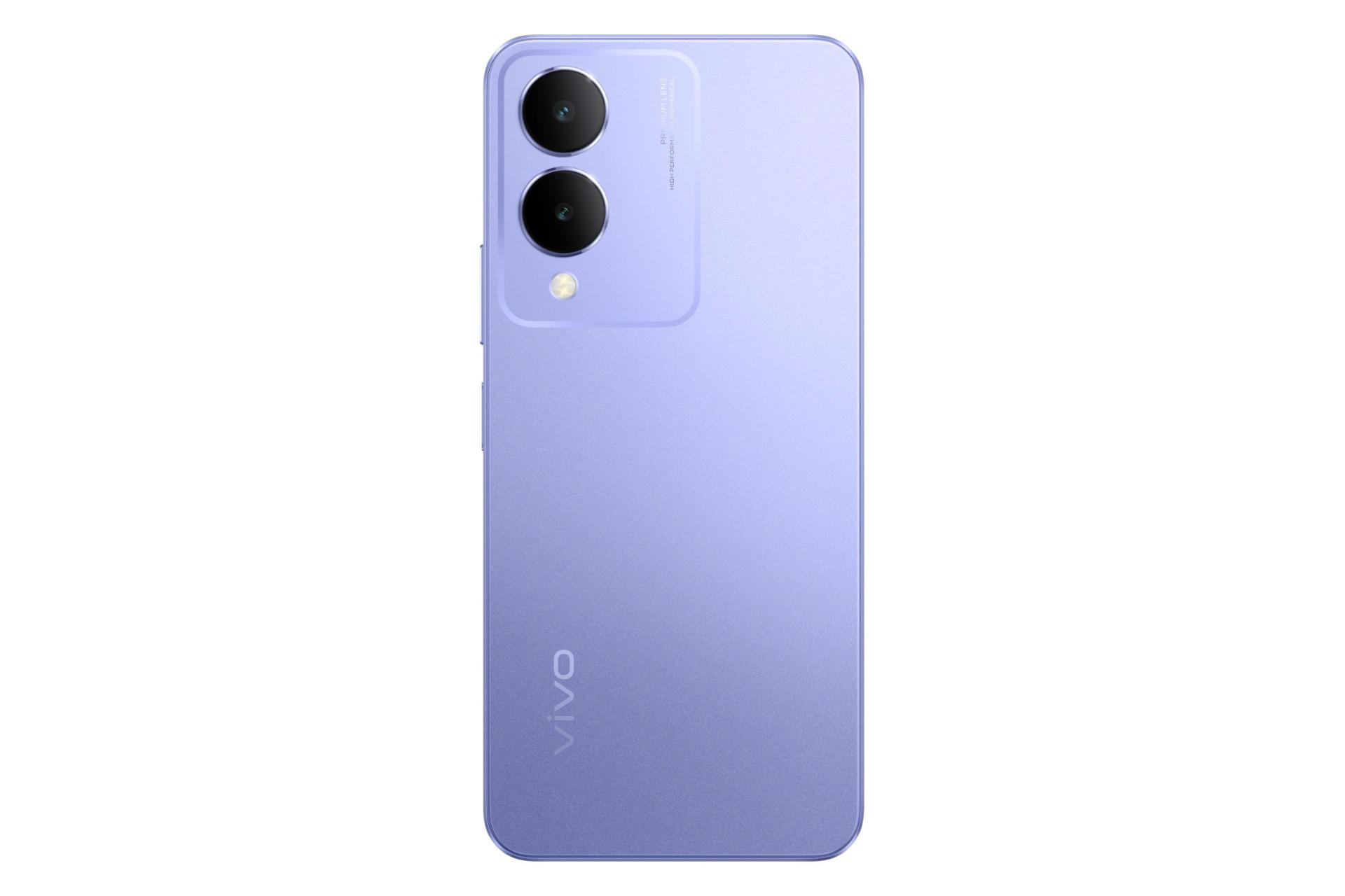 پنل پشت و چینش دوربین گوشی موبایل ویوو vivo Y36i بنفش