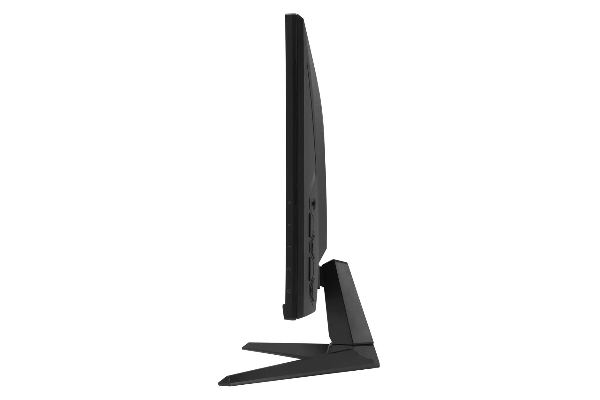  نمای کنار و ارتفاع مانیتور ایسوس 27 اینچ مدل TUF Gaming VG279QM1A