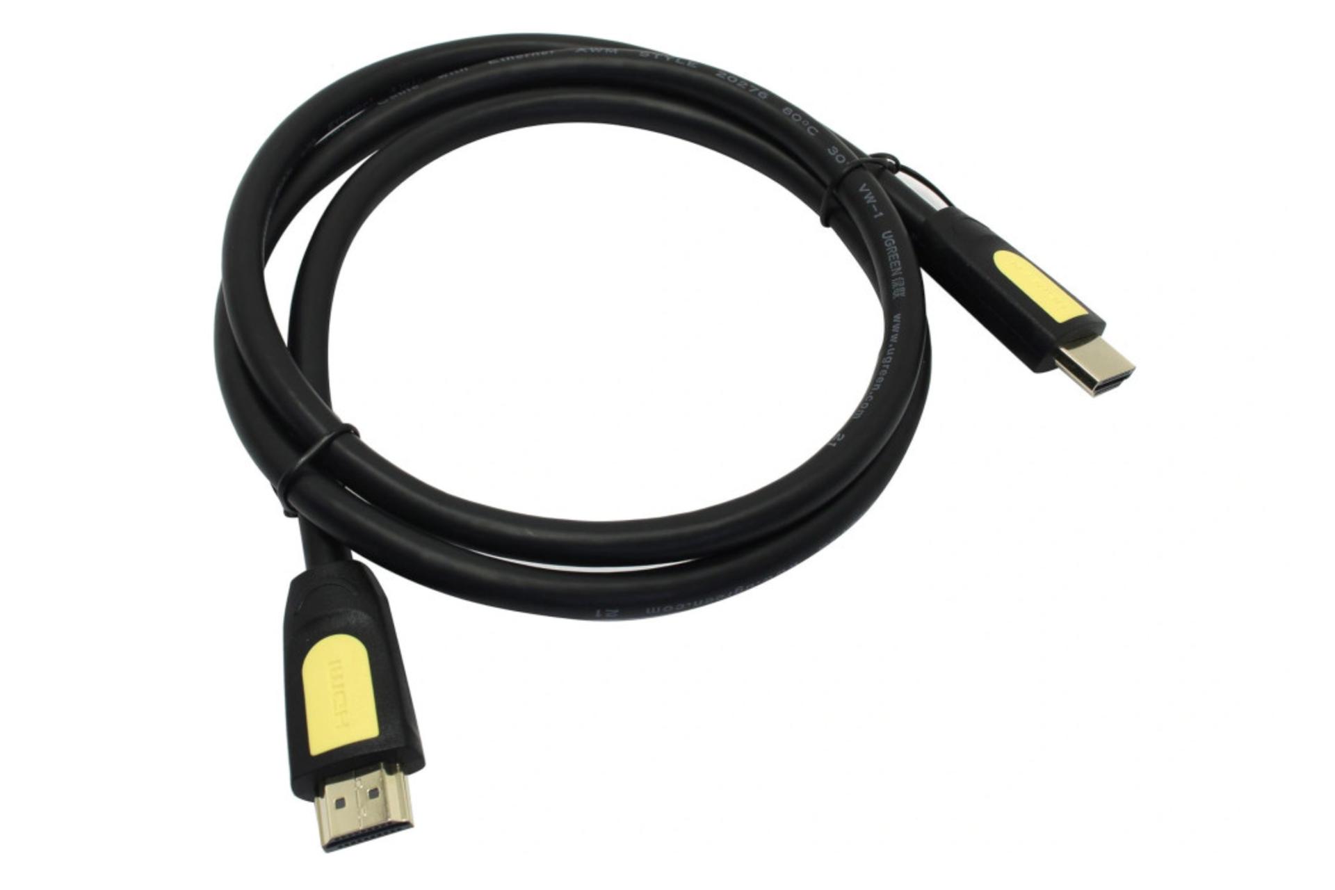 کابل HDMI یوگرین Ugreen HD101 HDMI 2.0 4K 60Hz نسخه 2.0 با طول 1 متر