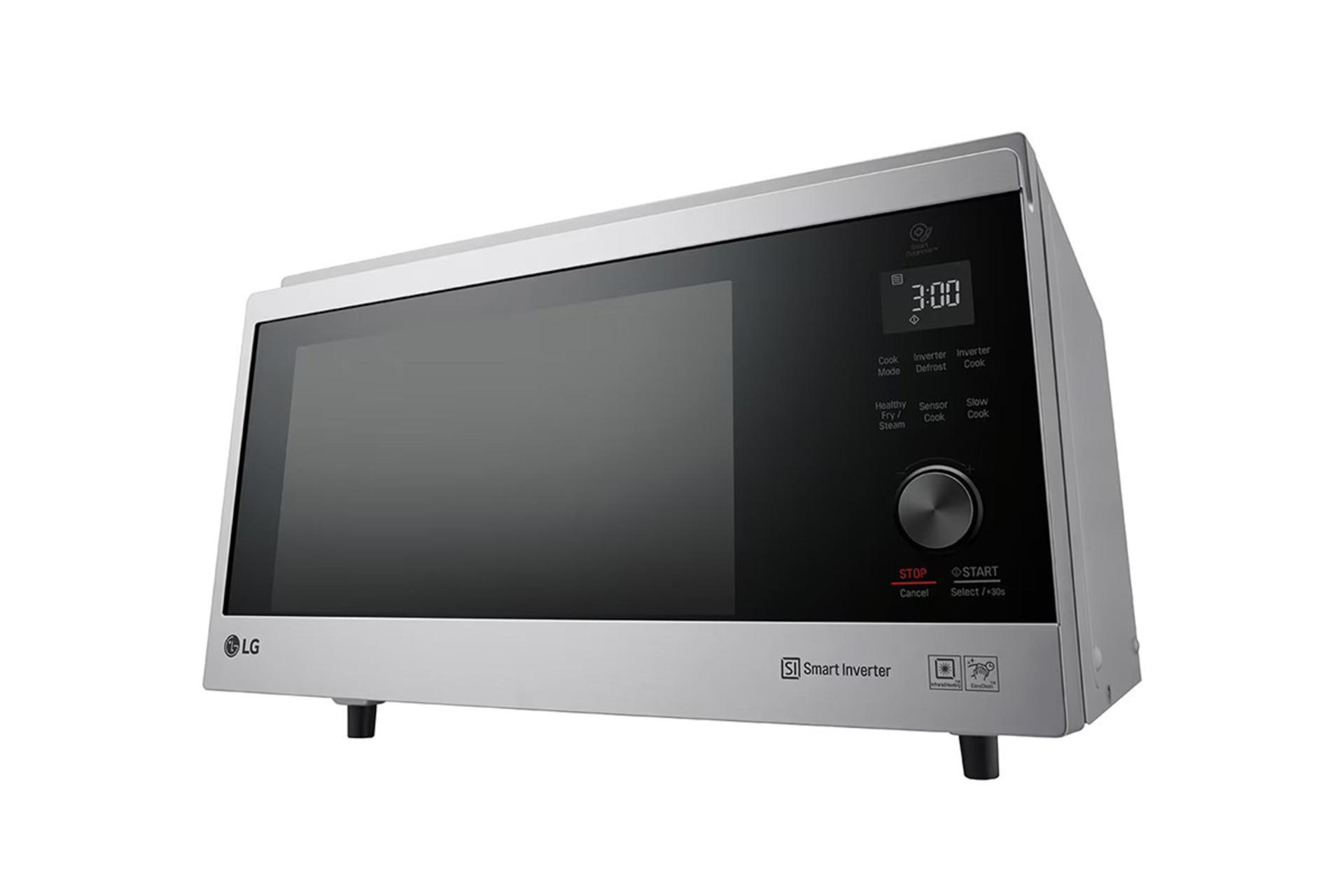 مرجع متخصصين ايران مايكروويو ال جي LG MJ3965ACS نماي راست