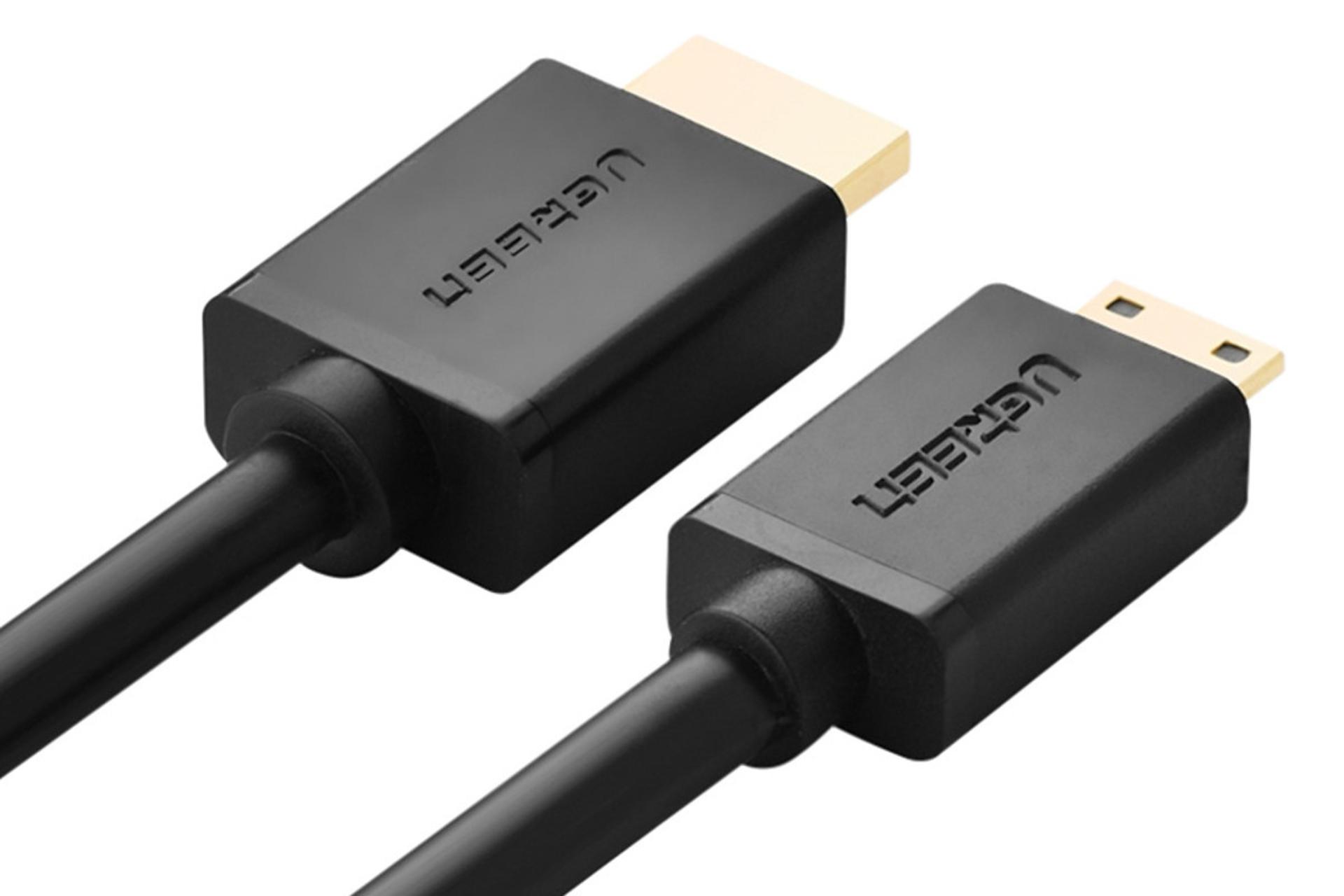 کابل HDMI یوگرین HDMI به Mini HDMI مدل Ugreen HD108 مشکی