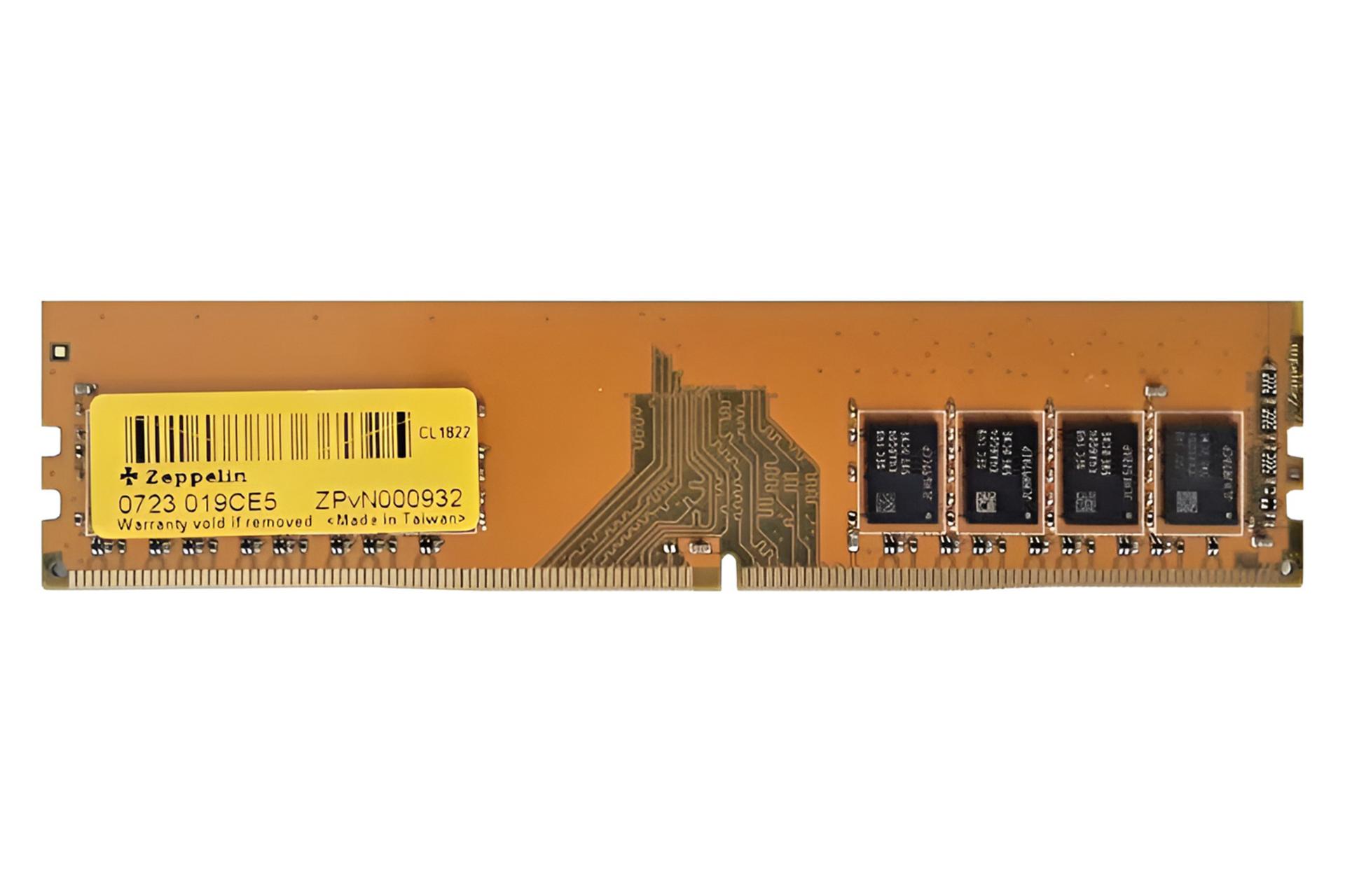 رم زپلین Zeppelin UDIMM 8GB DDR4-3600 CL18