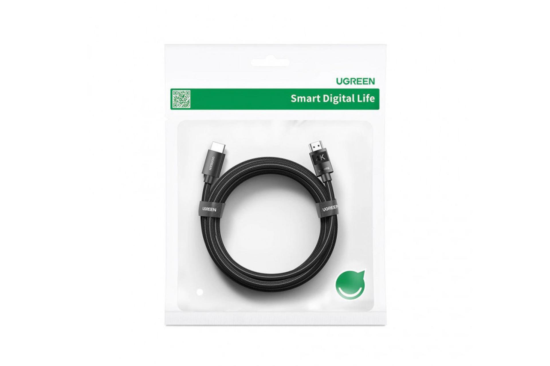 جعبه کابل HDMI یوگرین Ugreen HD119 4K 60Hz نسخه 2.0 با طول 1 متر