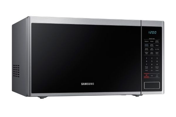 مایکروویو سامسونگ Samsung MS40J5133BT نمای چپ رنگ نقره ای