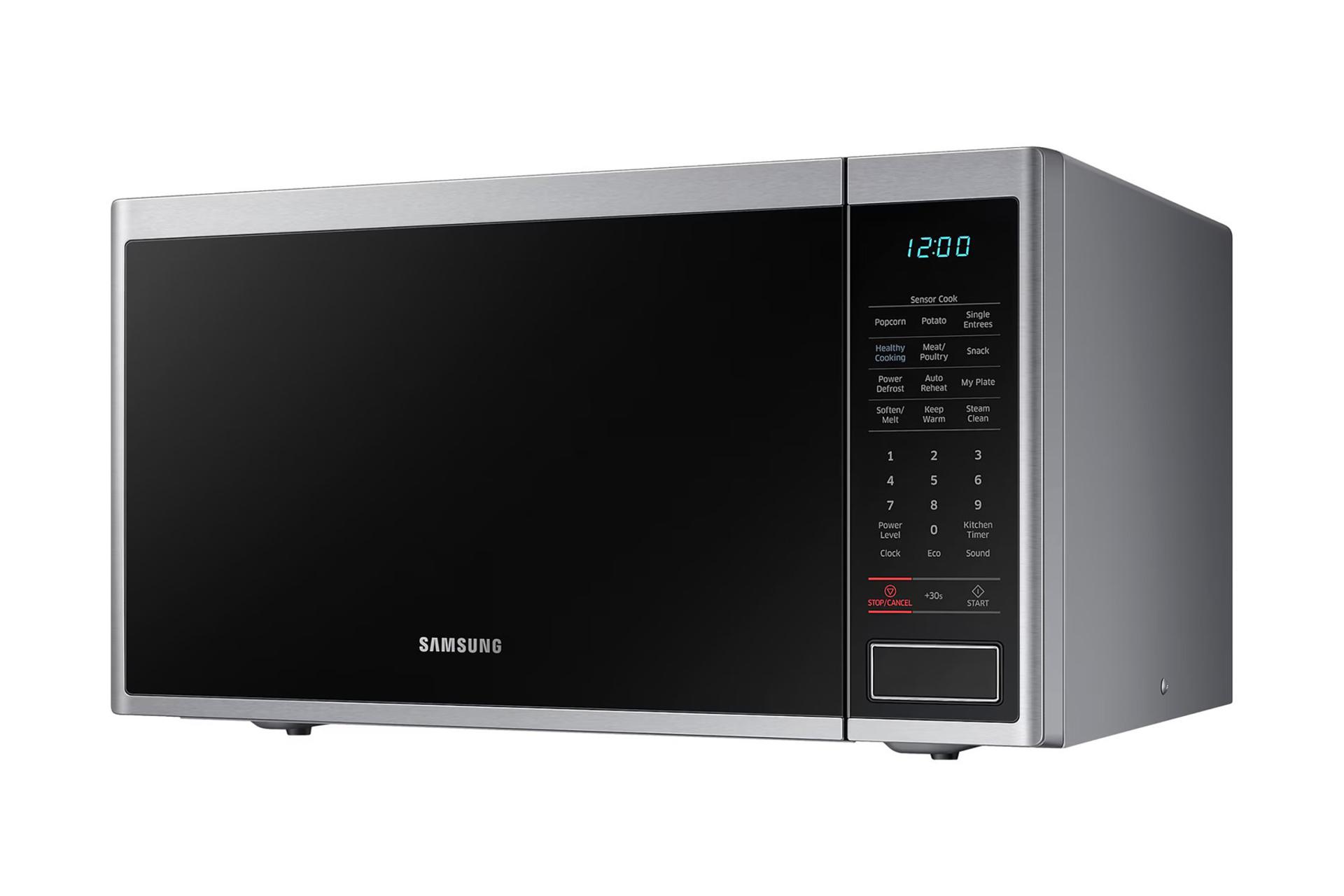 مایکروویو سامسونگ Samsung MS40J5133BT نمای راست رنگ نقره ای