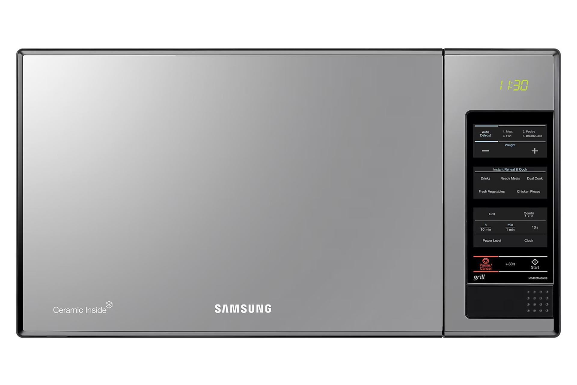 مرجع متخصصين ايران مايكروويو سامسونگ Samsung MG402MADXBB نماي جلو