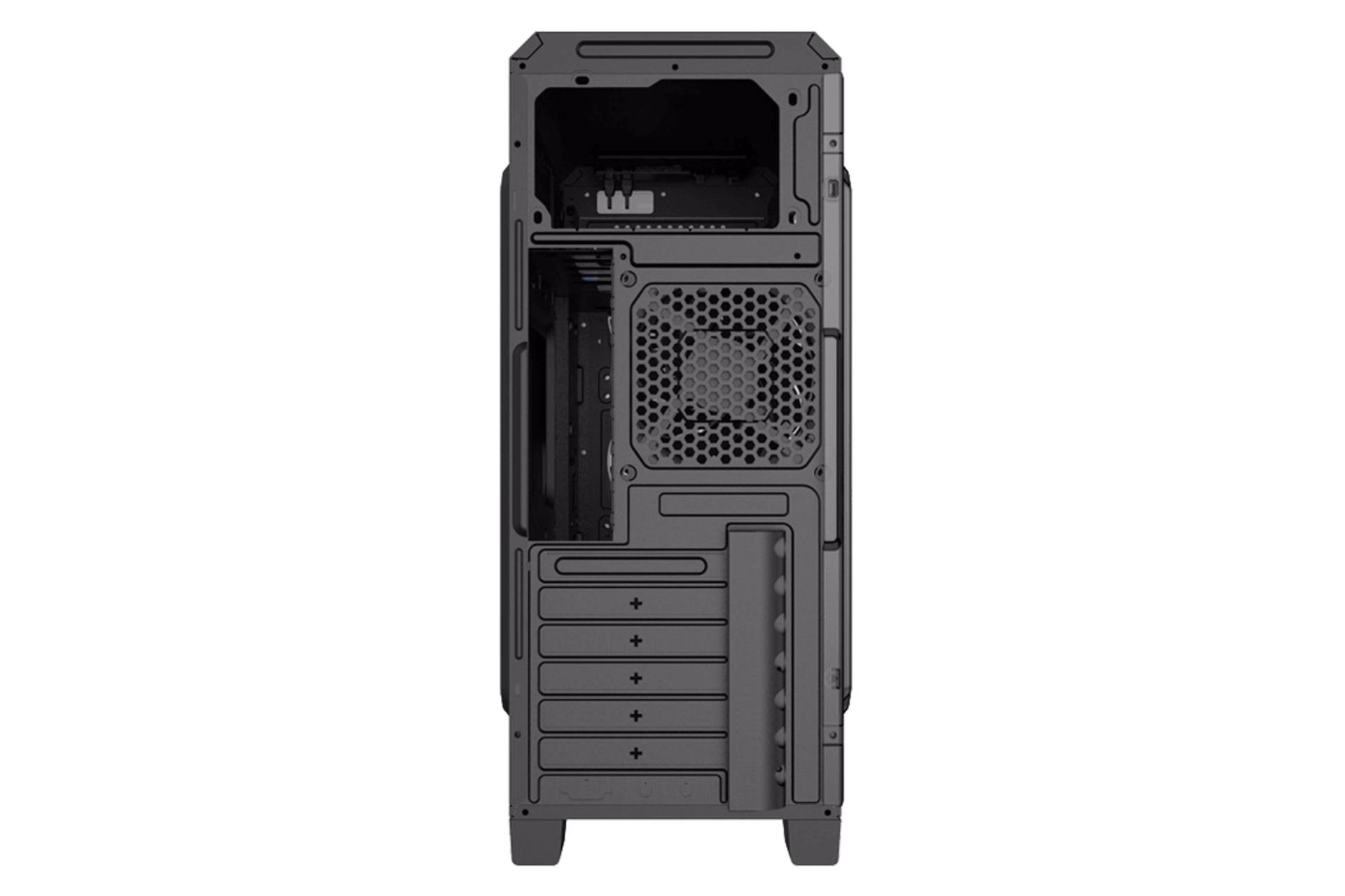 کیس کامپیوتر گیم مکس G563 نمای پشت و بدنه