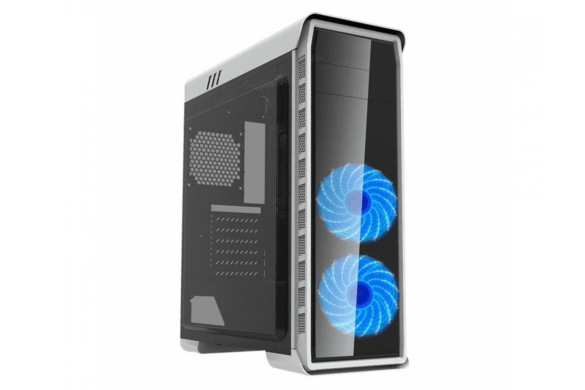 کیس کامپیوتر گیم مکس Elysium رنگ سفید