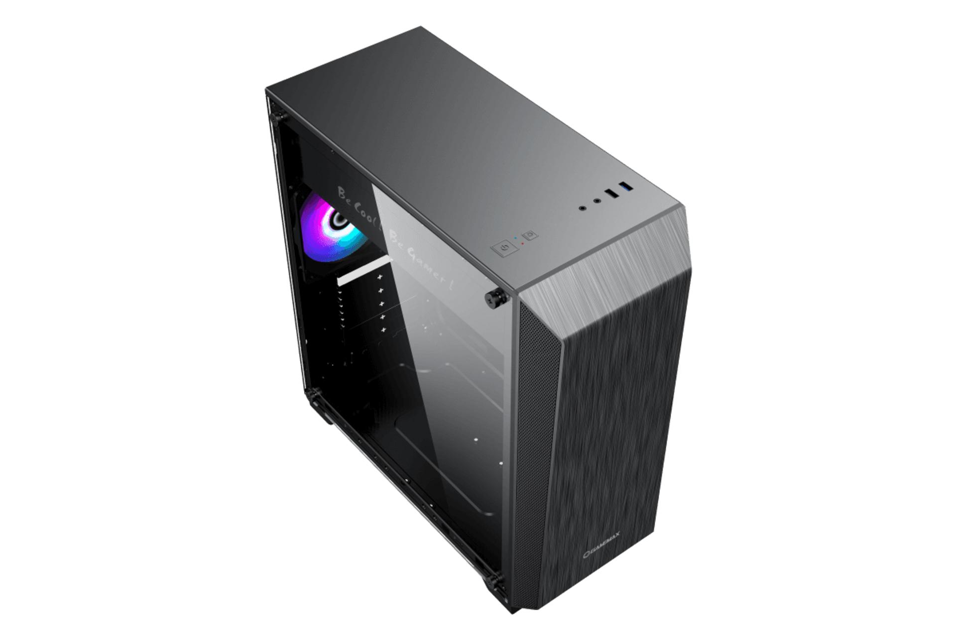 کانکتور و دکمه های کنترل کیس کامپیوتر گیم مکس Nova N5