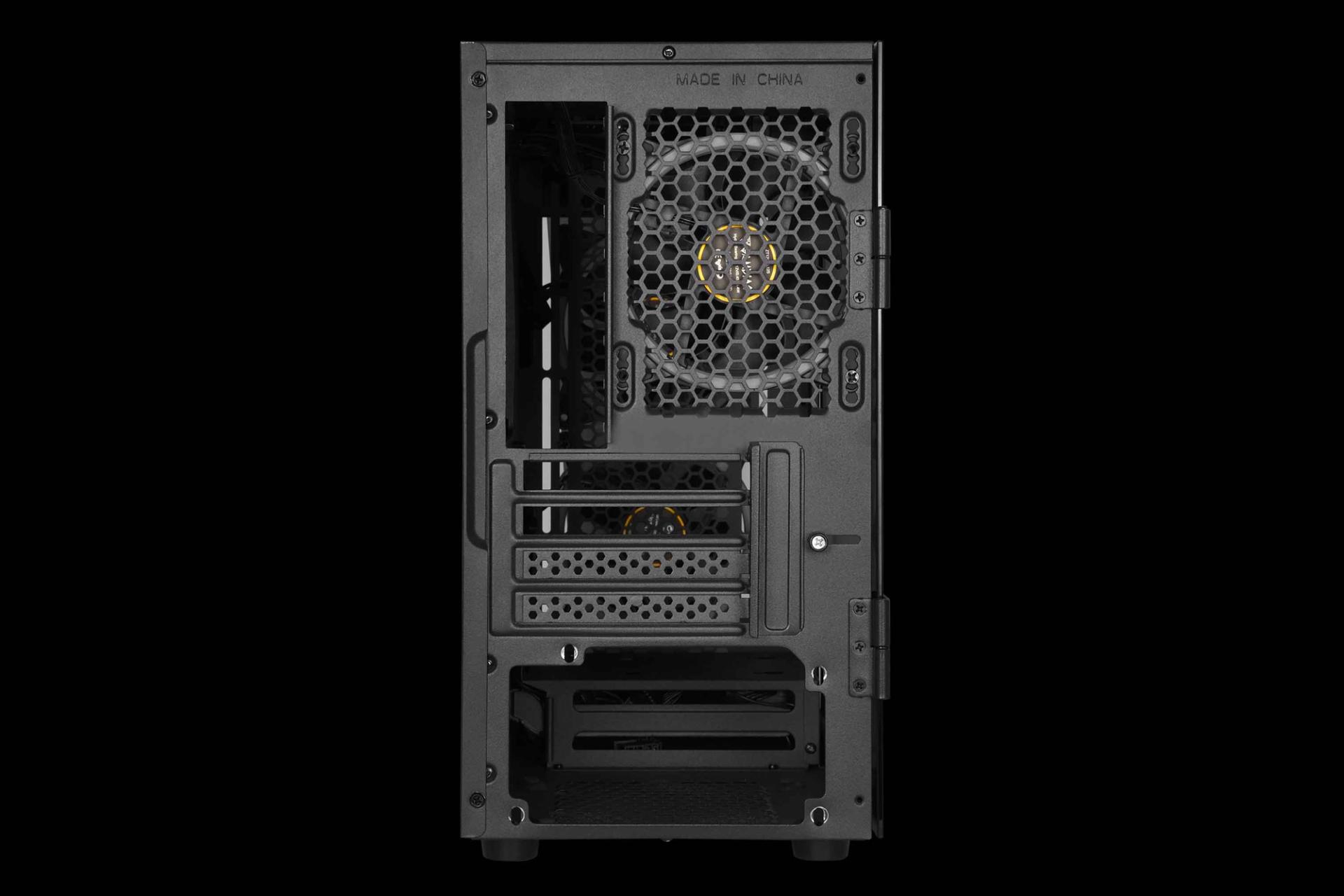 نمای پشت و بدنه کیس کامپیوتر گیم دیاس TALOS E1