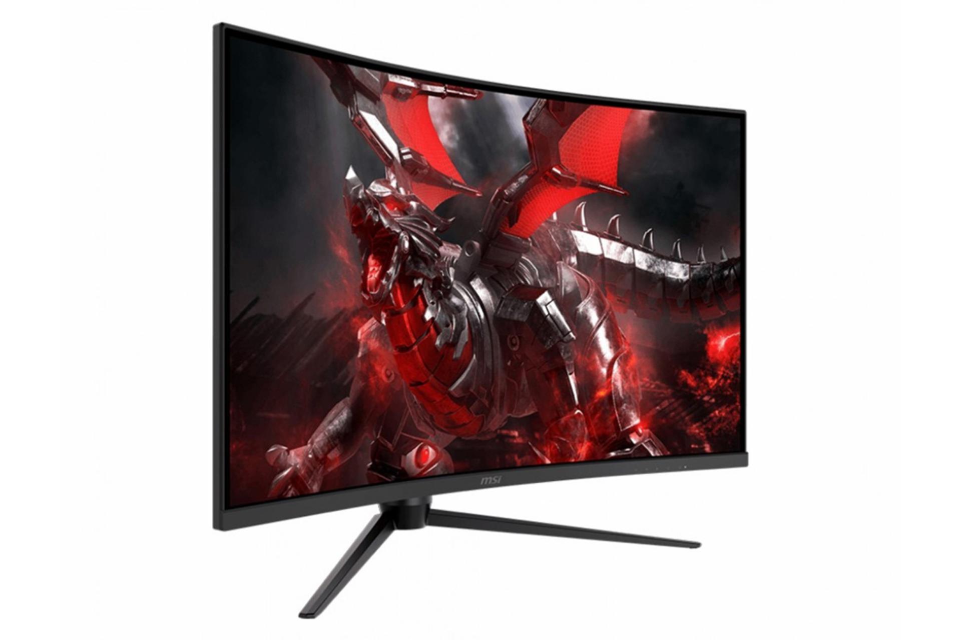 ابعاد و اندازه مانیتور ام اس آی 32 اینچ مدل Optix G321CQP