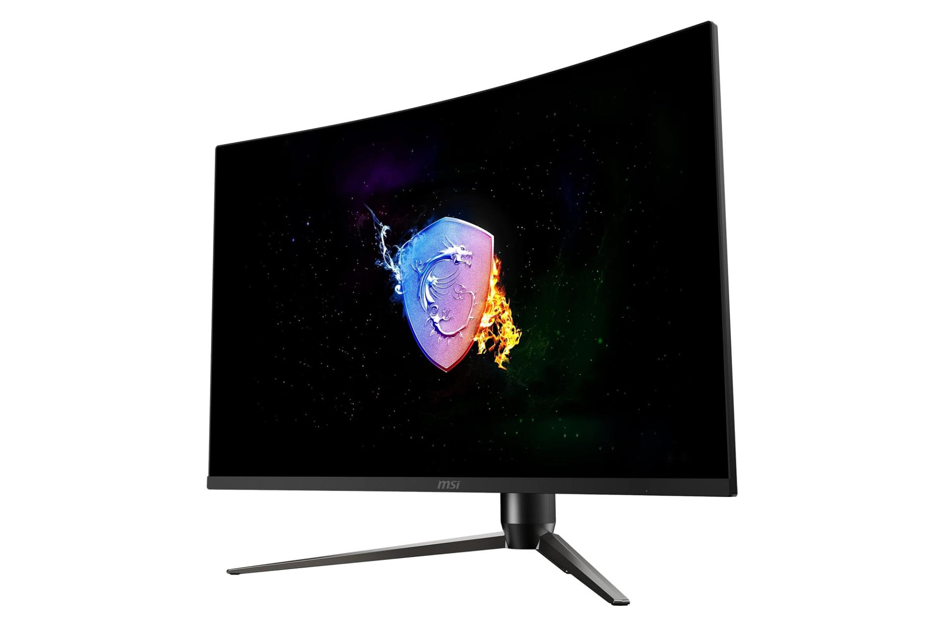 ابعاد و اندازه مانیتور ام اس آی 32 اینچ مدل Optix AG321CQR