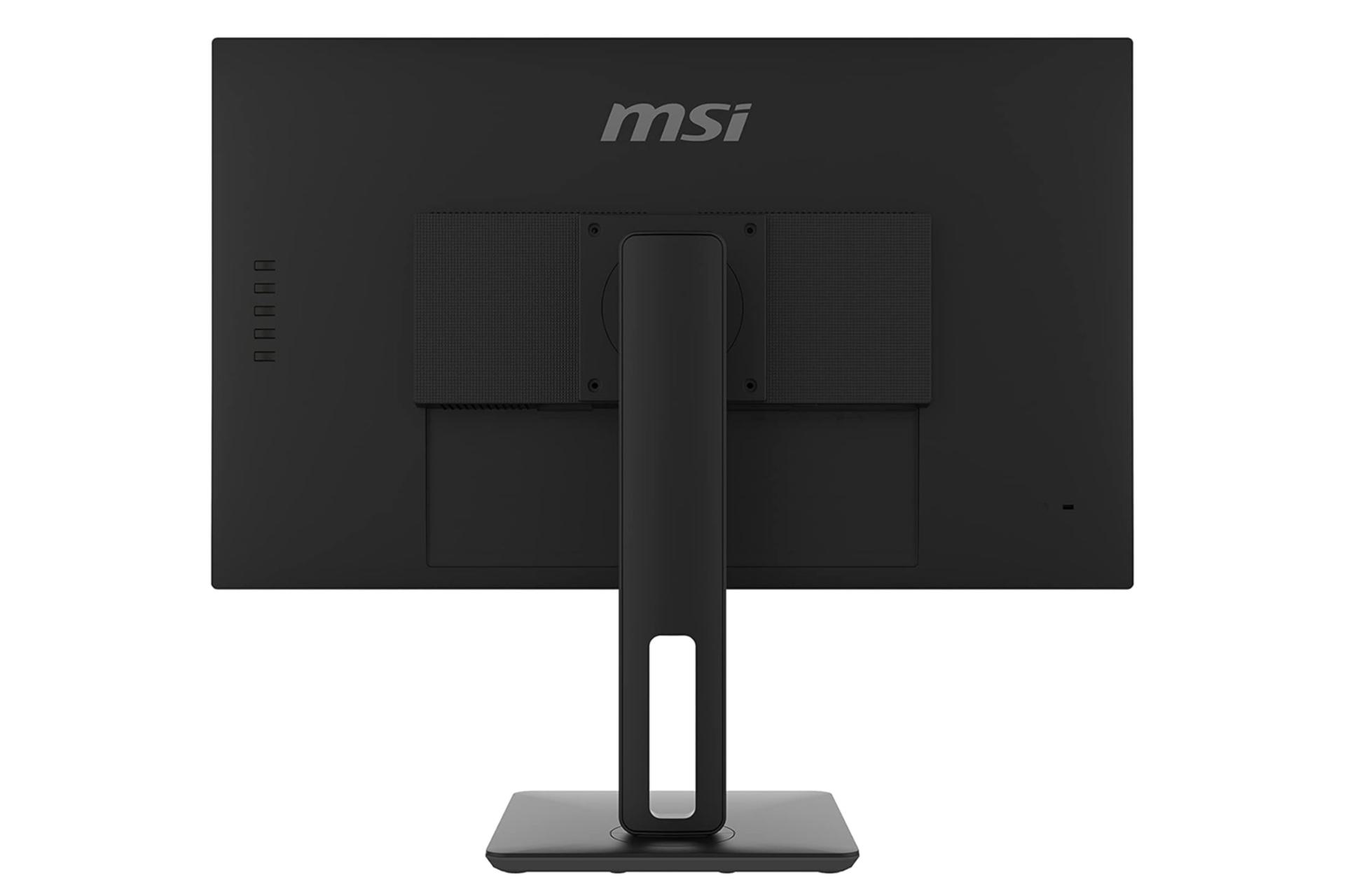 نمای پشت و بدنه مانیتور ام اس آی 27 اینچ مدل Pro MP271QP