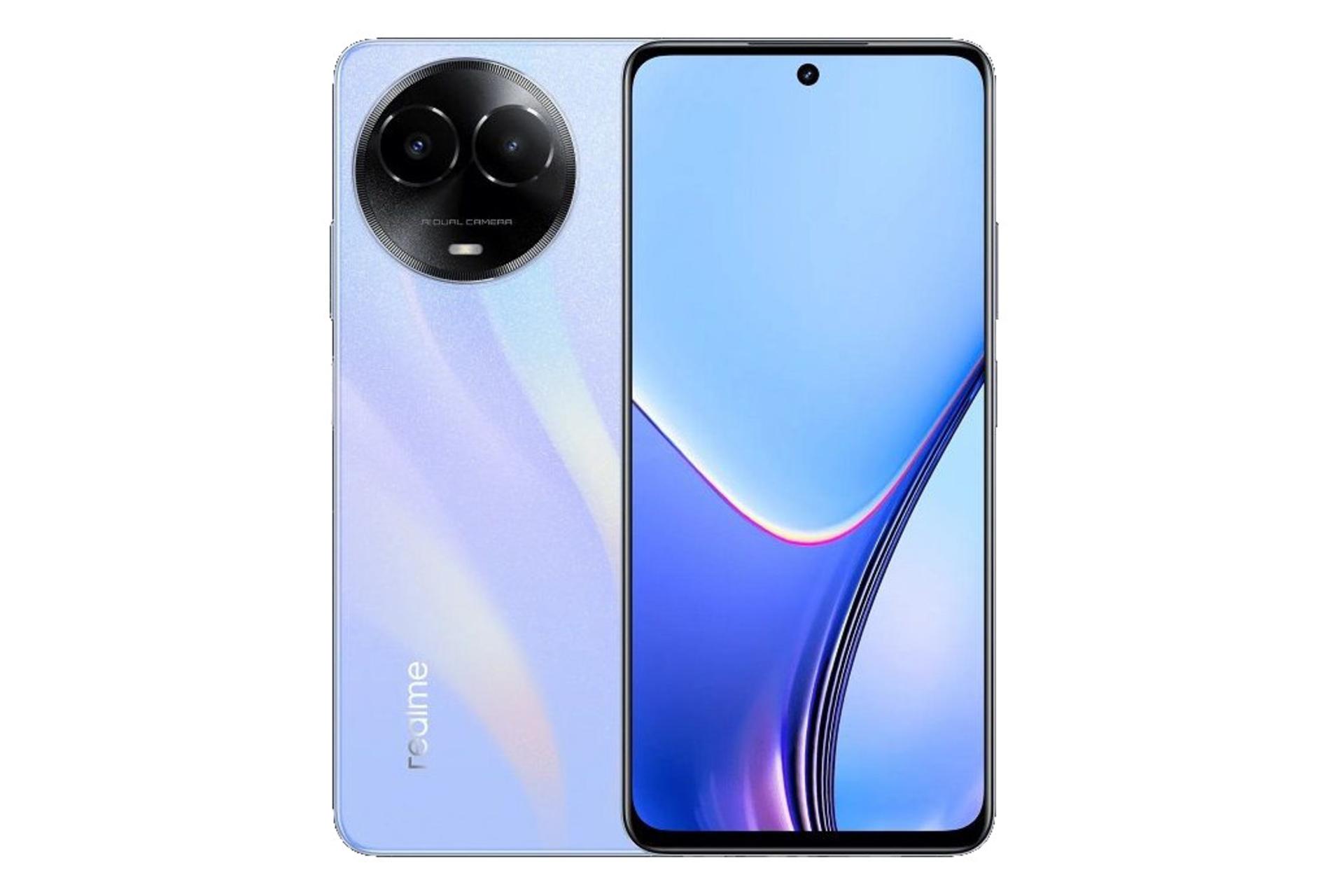 پنل جلو و پشت گوشی موبایل ریلمی Realme V50s بنفش