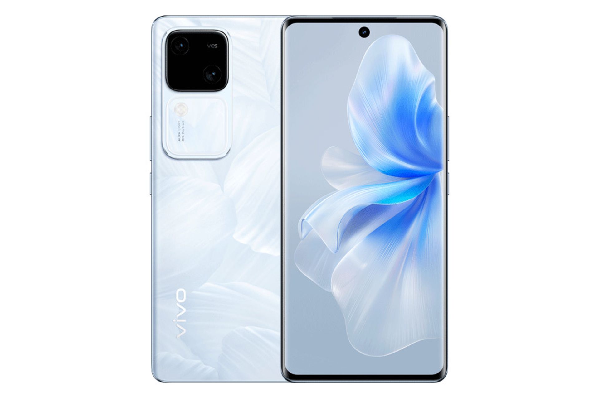 پنل جلو و پشت گوشی موبایل ویوو vivo S18 نقره ای