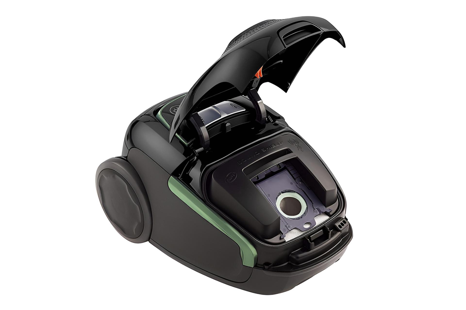 نمای داخلی و کیسه جاروبرقی آ ا گ AEG VX8-2-OKO