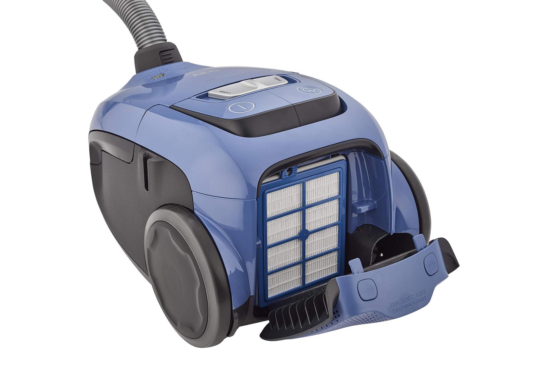 نمای پشتی و فیلتر خروجی جاروبرقی آ ا گ AEG VX8-2-6SB