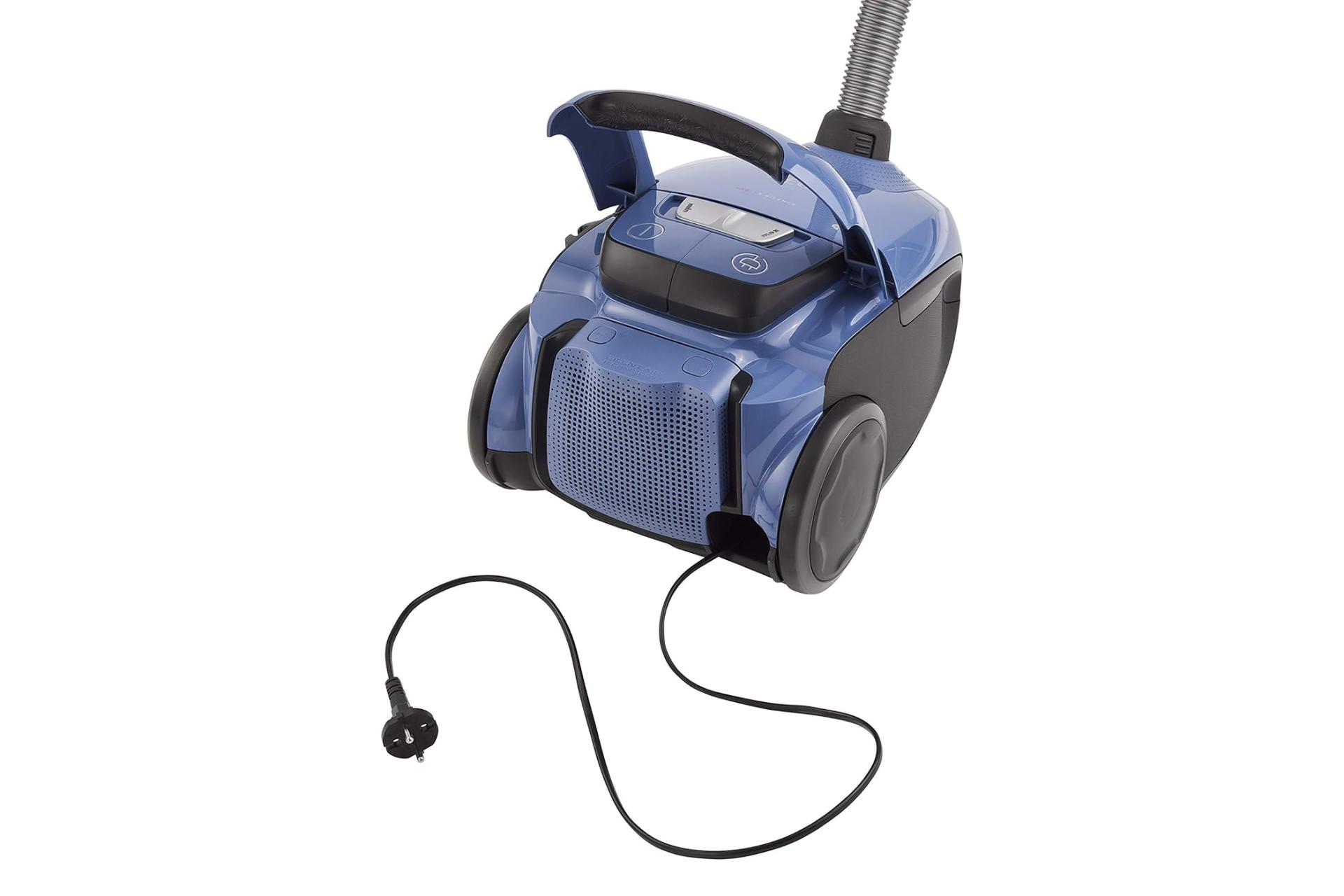 نمای پشتی جاروبرقی آ ا گ AEG VX8-2-6SB و محل اتصال کابل برق