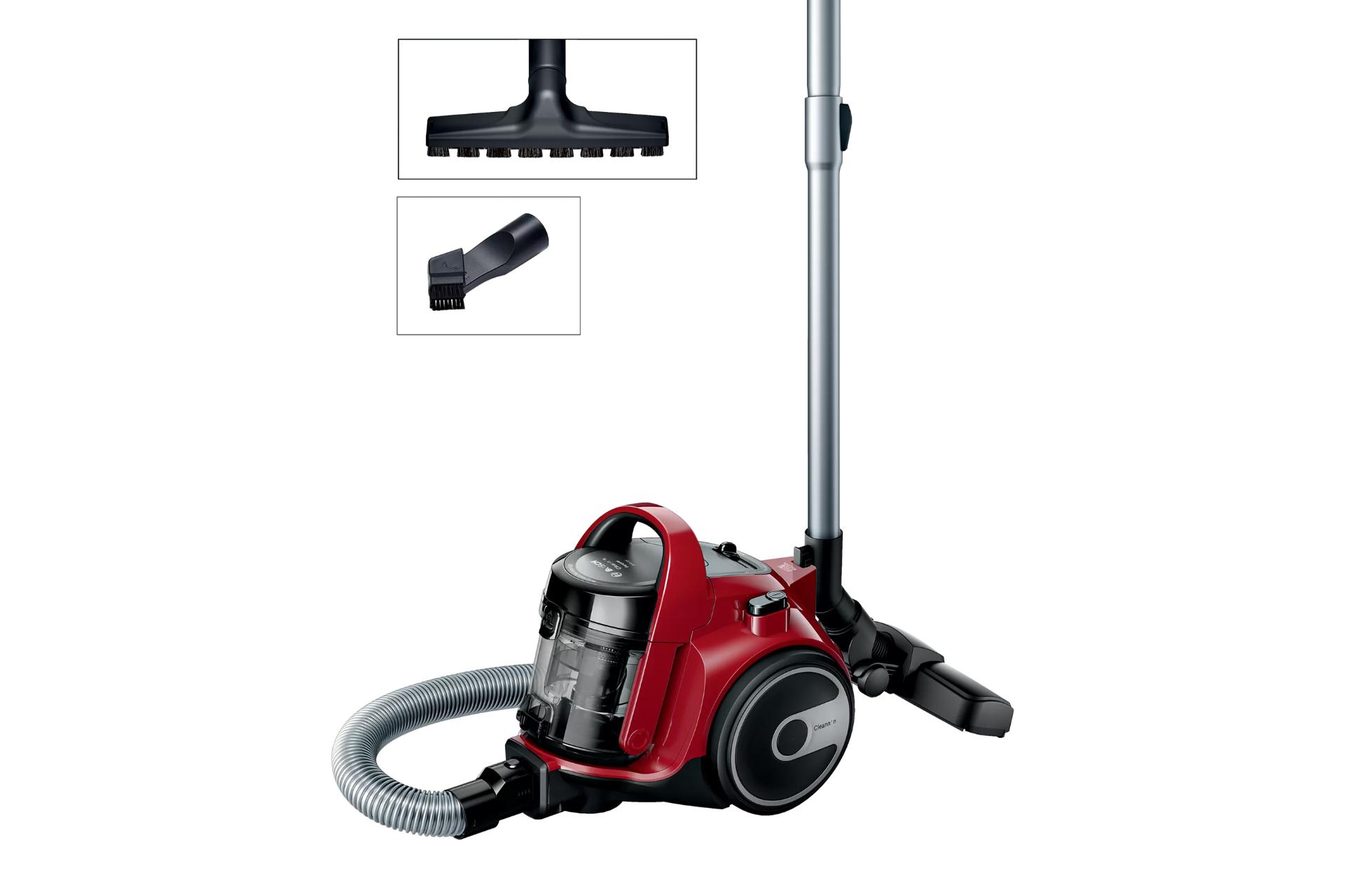 نمای کناری و سری های اضافه جاروبرقی بوش Bosch BGC05AAA2