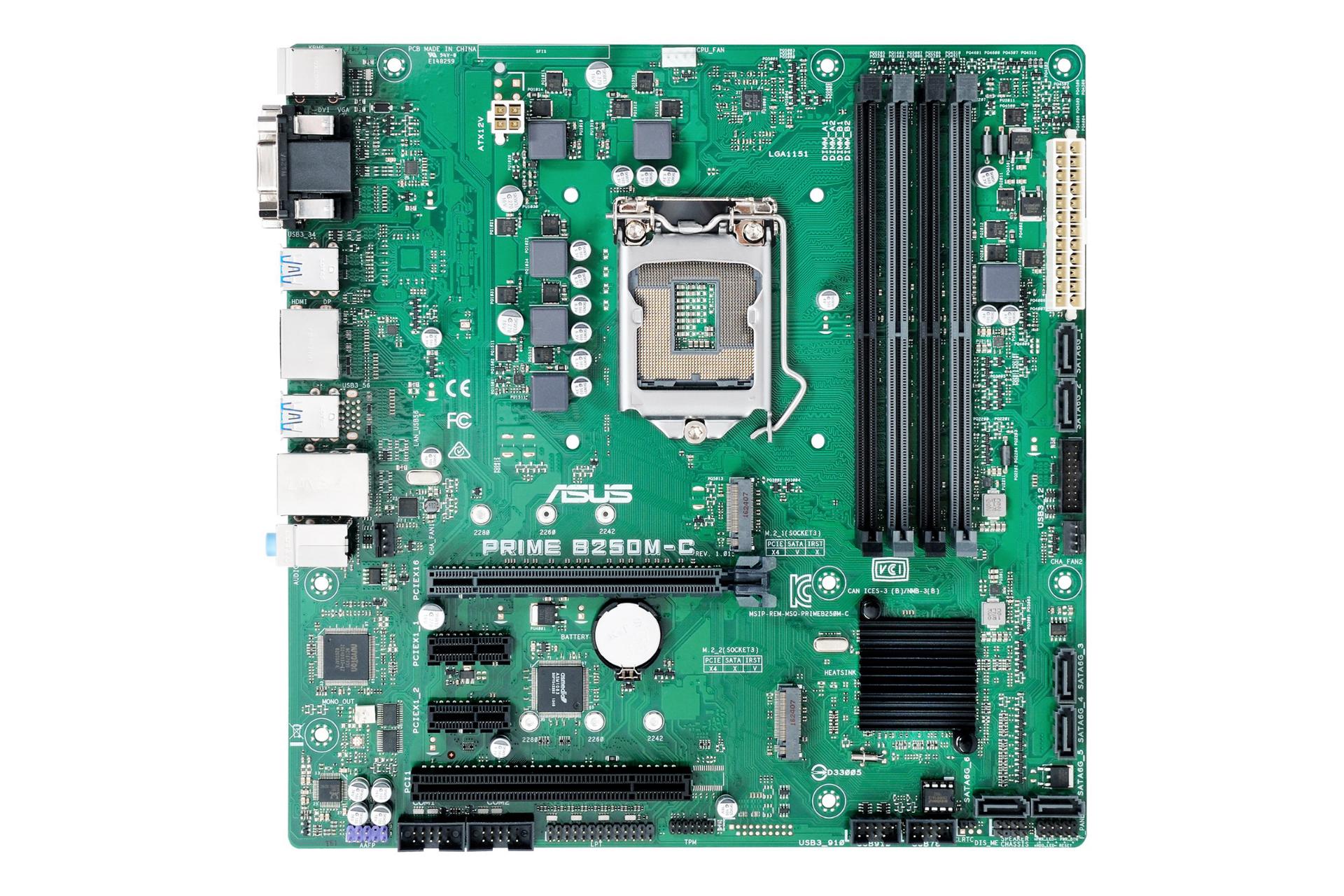 مادربرد ایسوس ASUS PRIME B250M-C