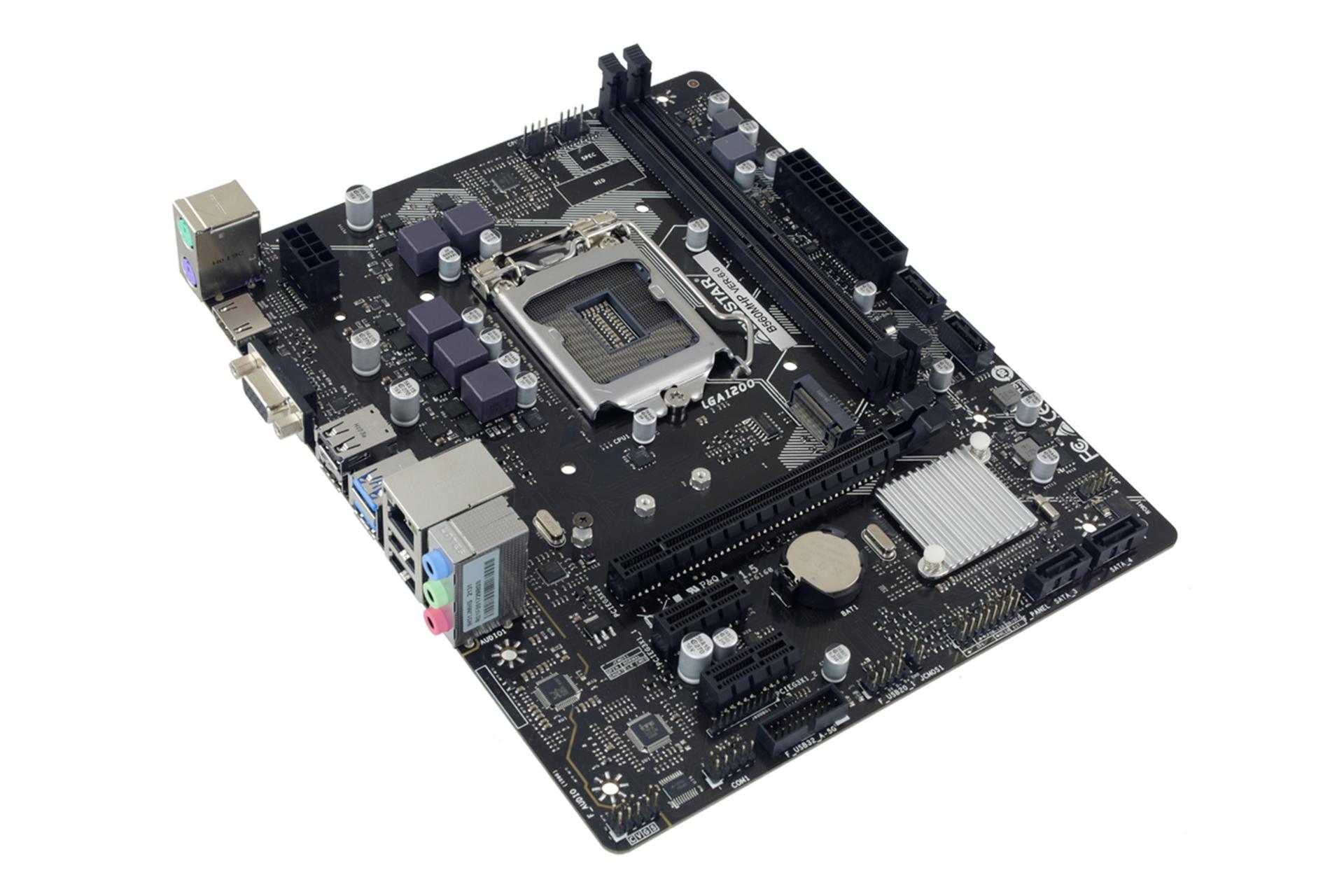 نمای کناری مادربرد بایواستار Biostar B560MHP Ver. 6.0