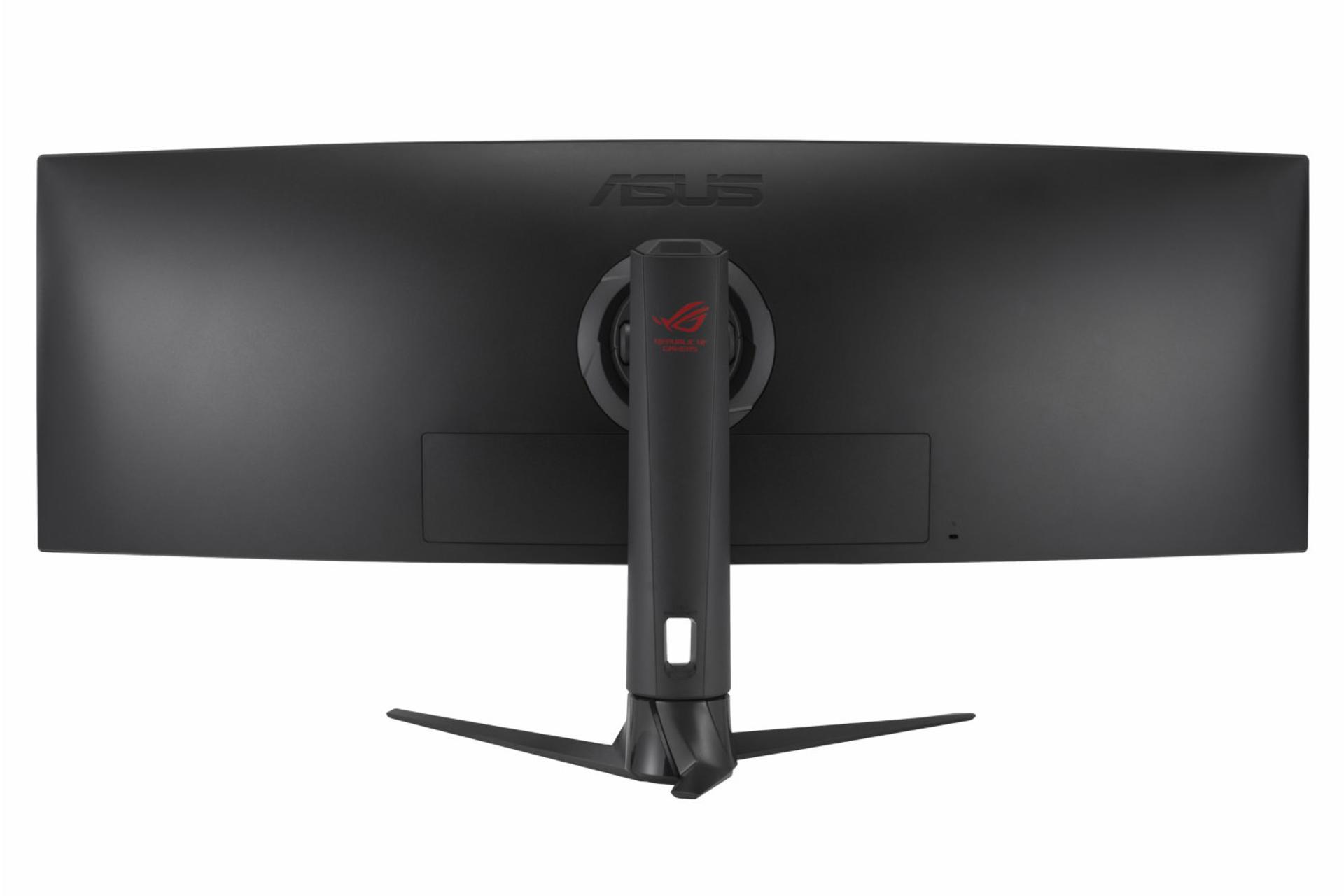 نمای پشت و بدنه مانیتور ایسوس 49 اینچ مدل ROG Strix XG49WCR