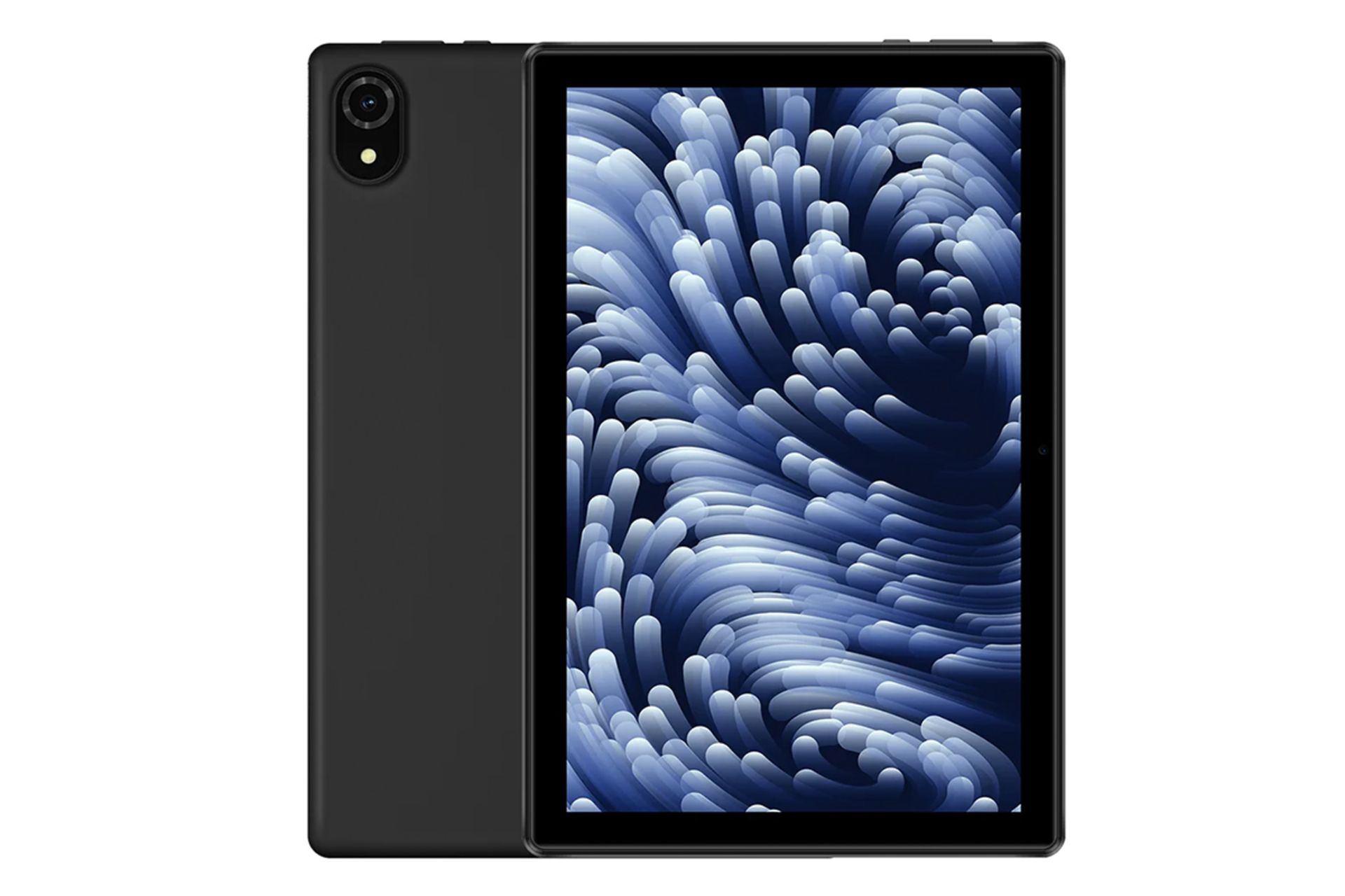 نمای کلی تبلت U10 Pro دوجی با صفحه نمایش روشن و دوربین پنل پشت رنگ مشکی