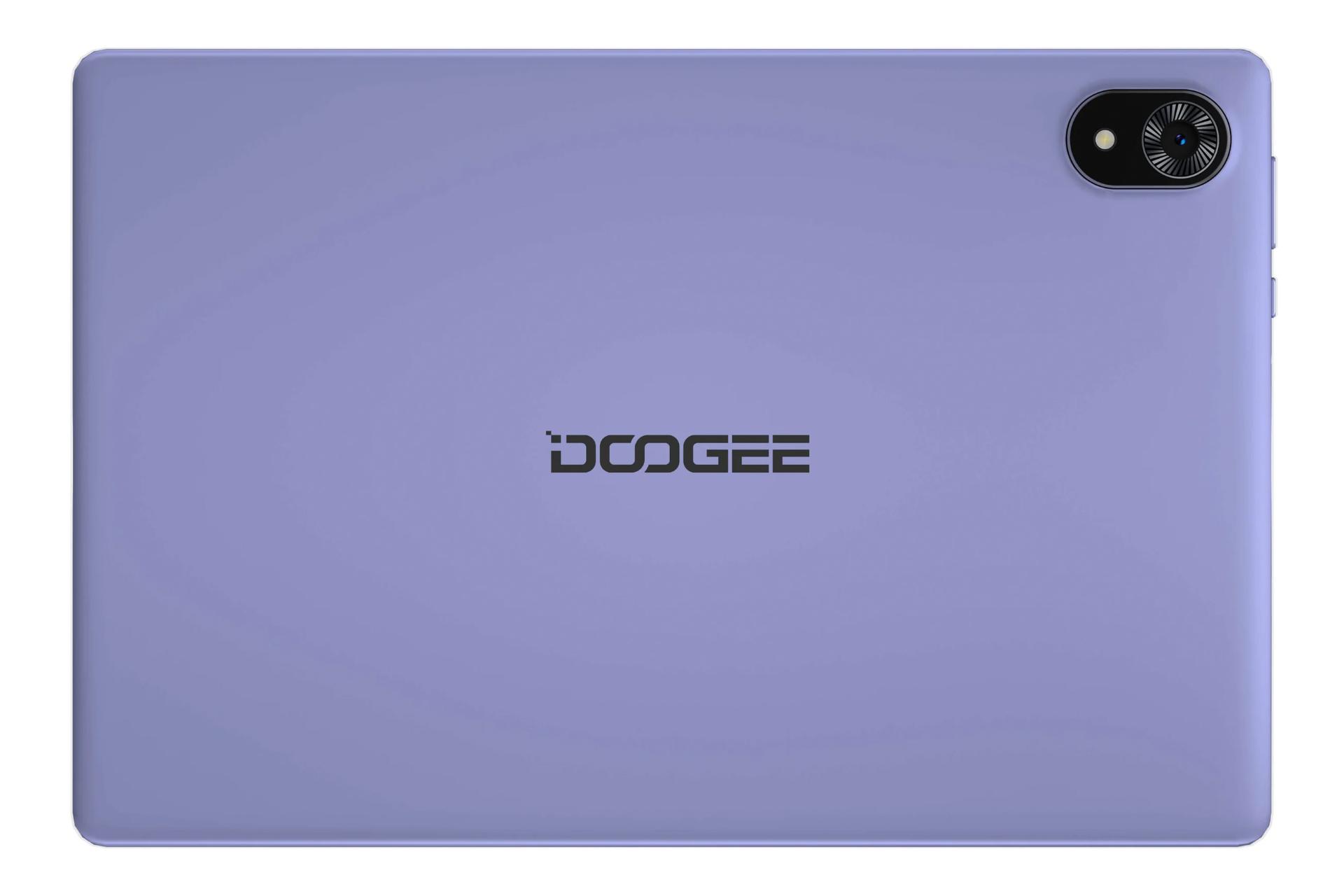 پنل پشت تبلت U9 دوجی و نمایش دوربین تکی اصلی و لوگوی دستگاه رنگ بنفش