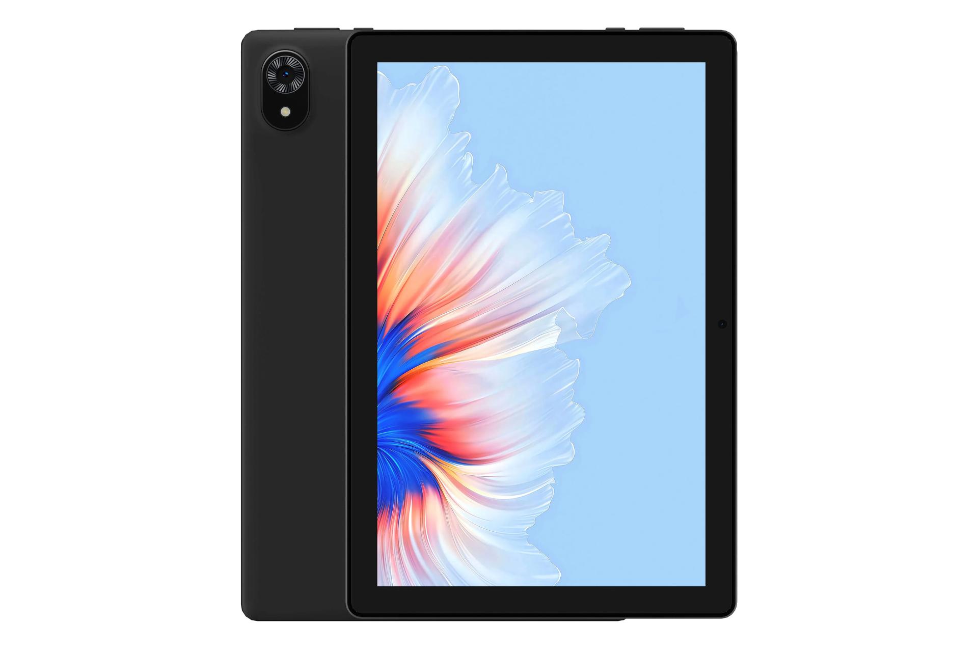 نمای کلی تبلت U9 دوجی با صفحه نمایش روشن و دوربین پنل پشت رنگ مشکی