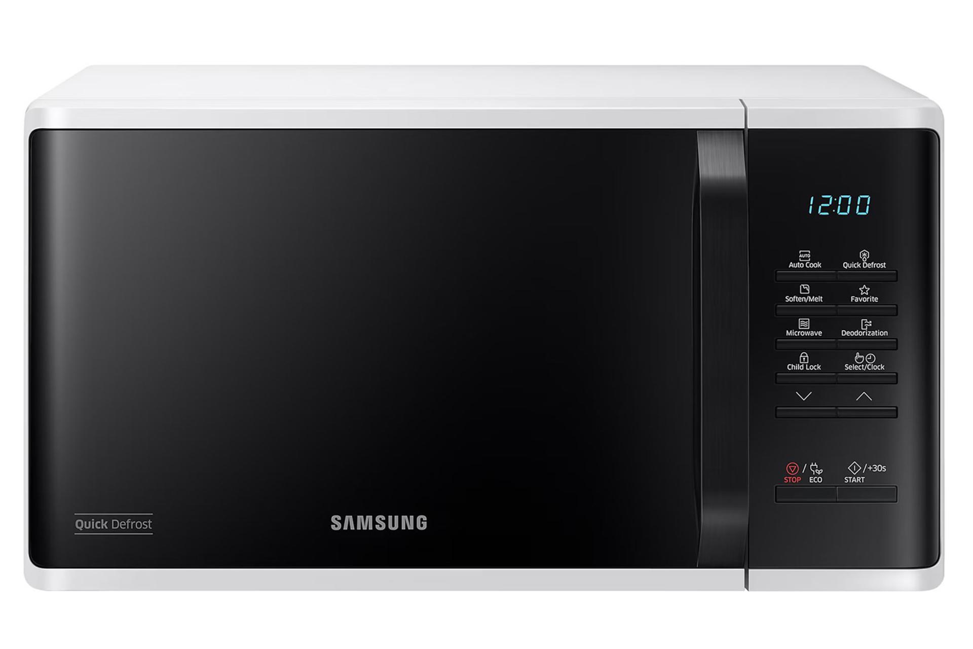 مرجع متخصصين ايران مايكروويو سامسونگ Samsung MS23K3513AW نماي جلو