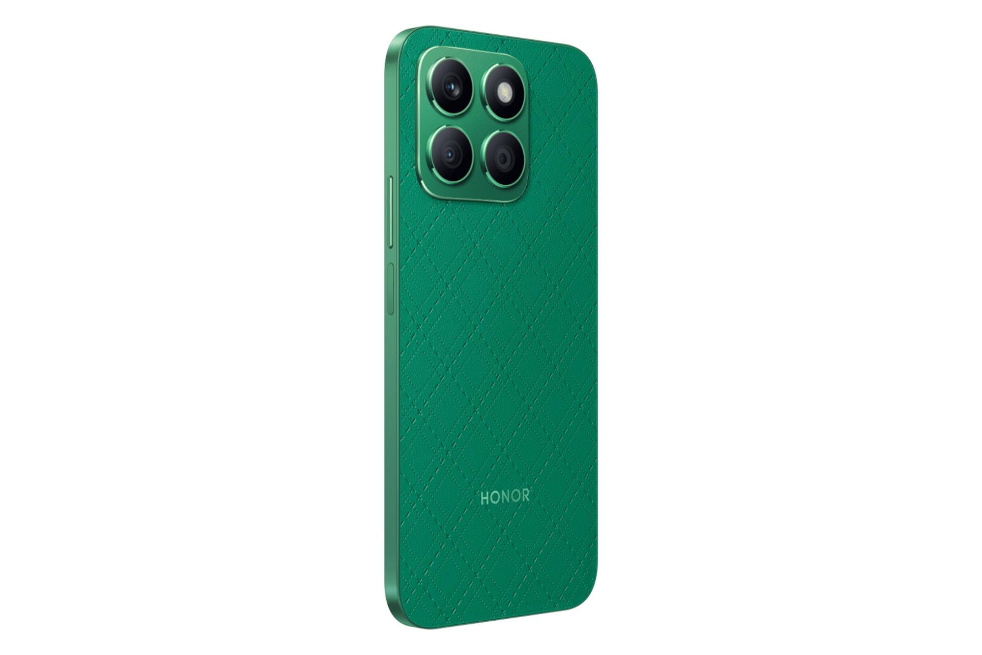 پنل پشت و چینش دوربین گوشی موبایل آنر HONOR X8b سبز