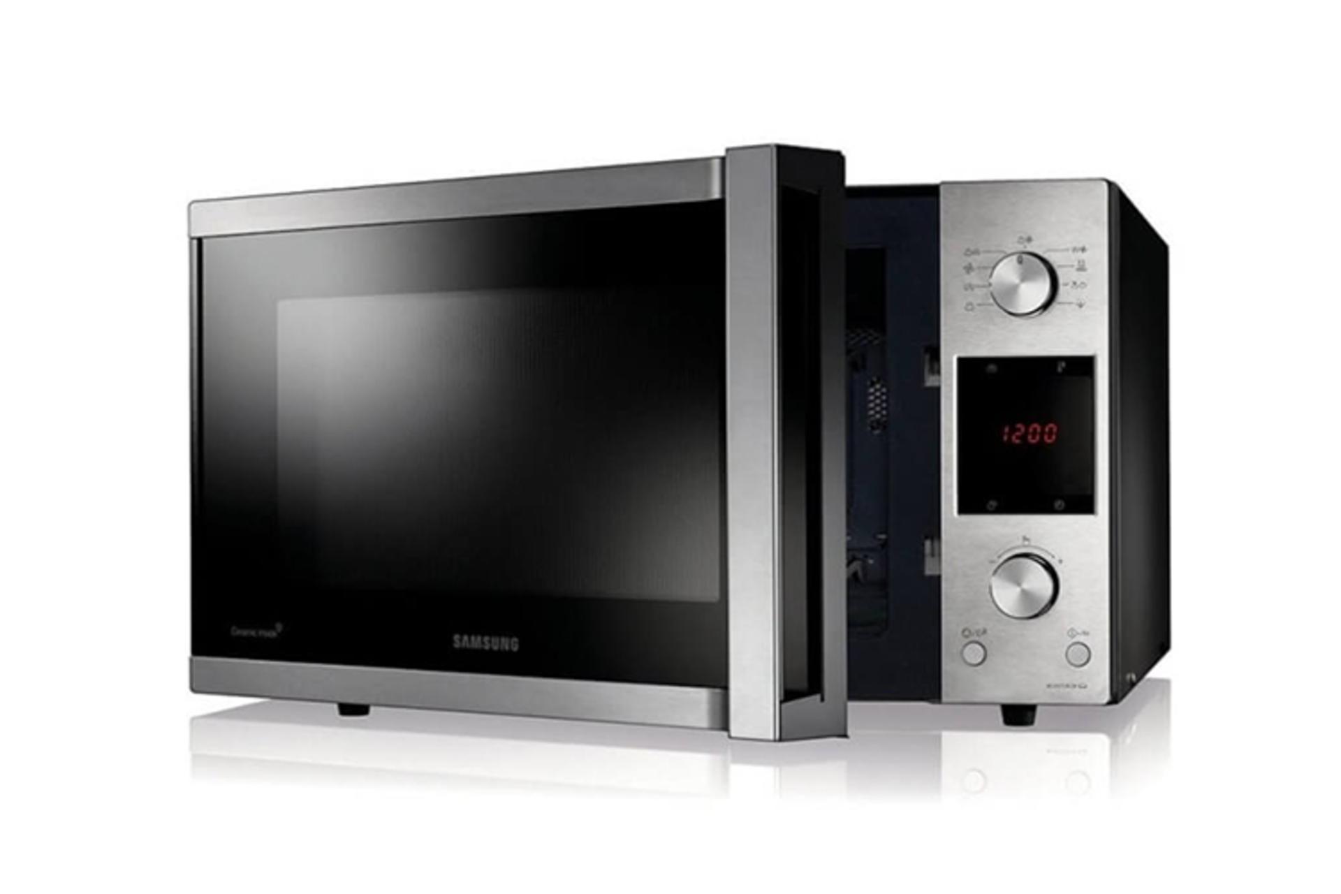 مرجع متخصصين ايران مايكروويو سامسونگ Samsung CE453STS درب باز شده