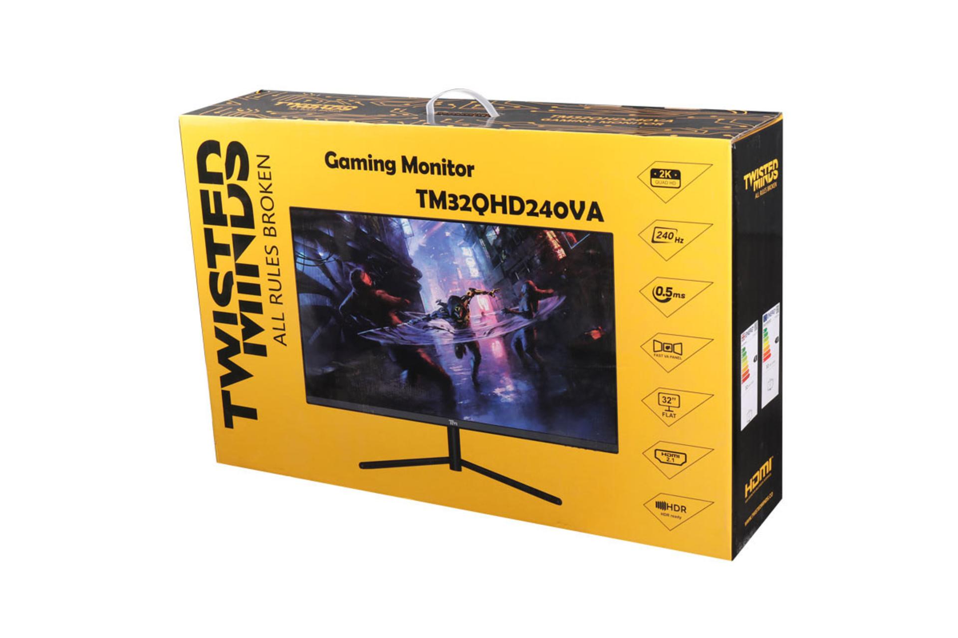 جعبه مانیتور تویستد مایندز 32 اینچ مدل TM32QHD240VA