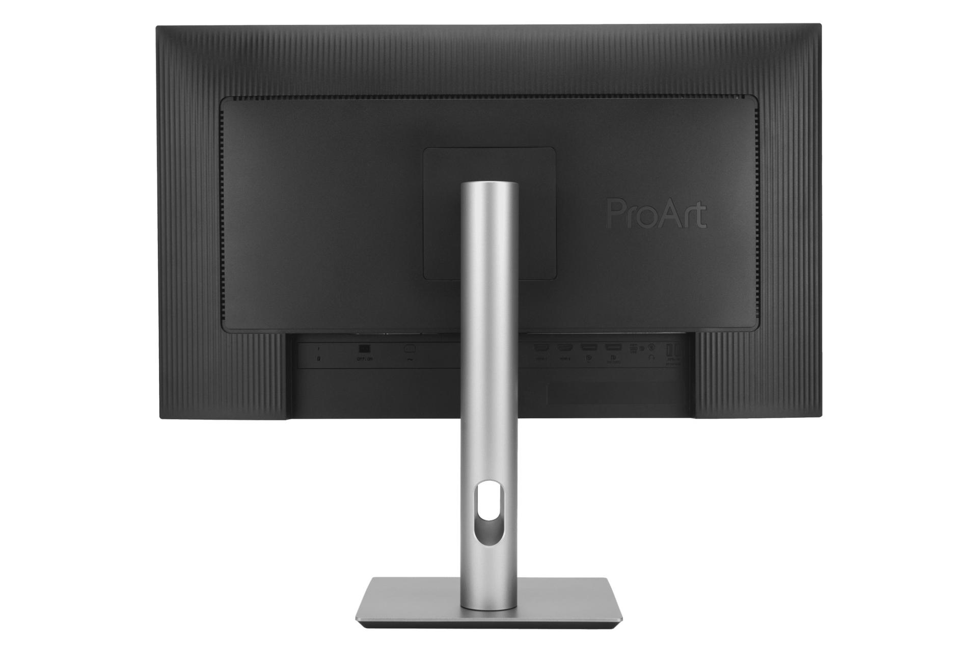 نمای پشت و بدنه مانیتور ایسوس 32 اینچ مدل ProArt PA329CRV