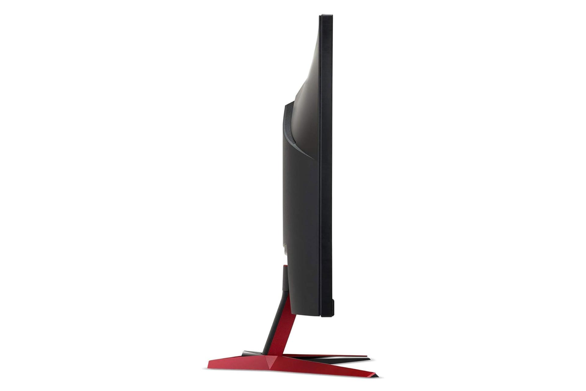 نمای کنار و ارتفاع مانیتور ایسر 27 اینچ مدل Nitro VG271 Zbmiipx