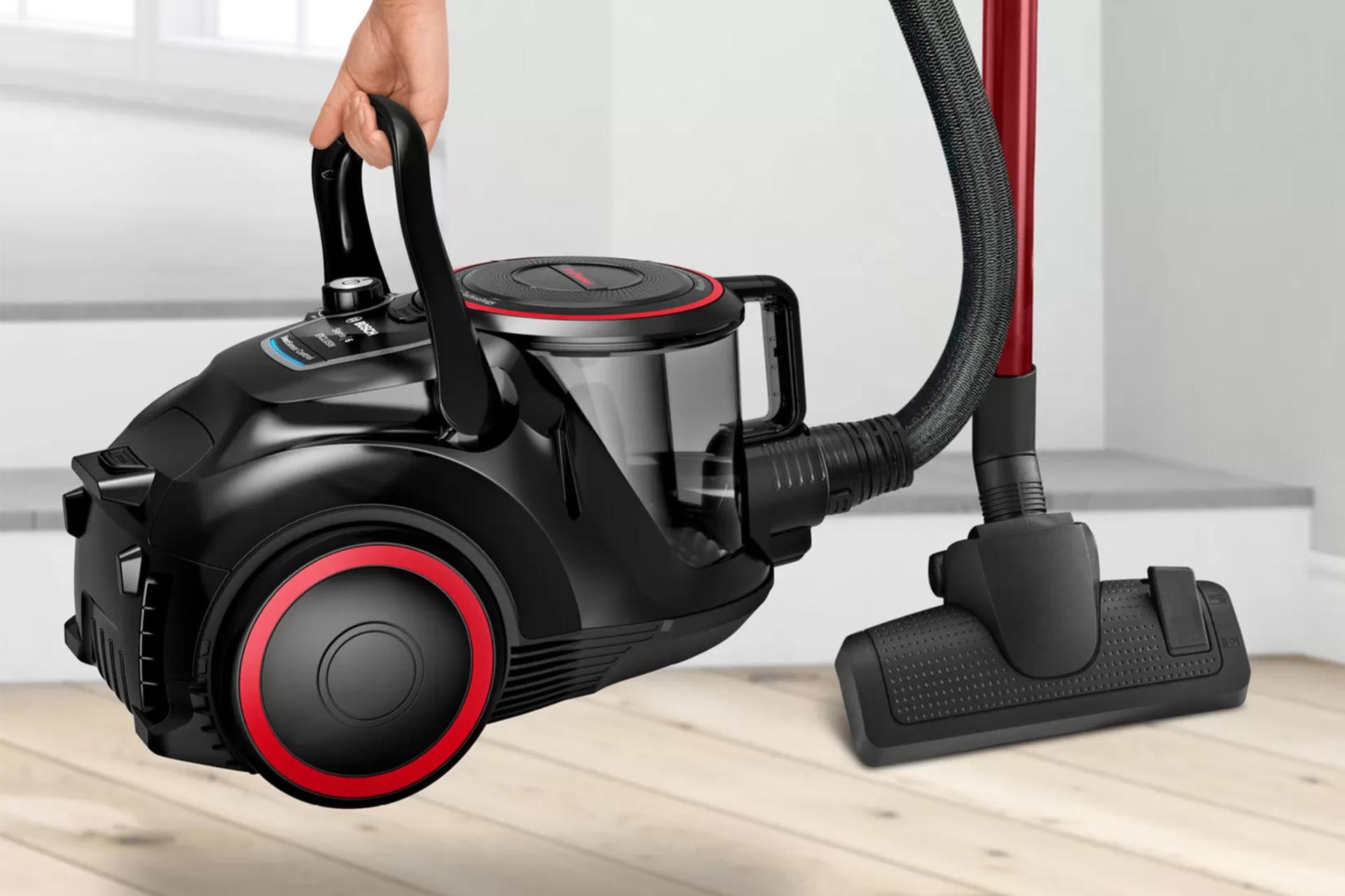 نمای کناری جاروبرقی بوش Bosch BGS41POW1