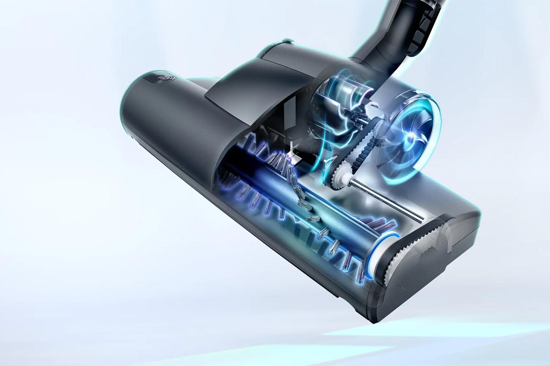نمای داخلی پارویی جاروبرقی بوش Bosch BGS41POW1