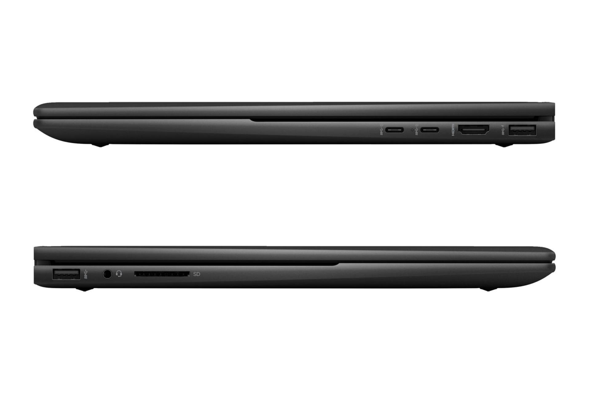 لپ تاپ اچ پی HP ENVY X360 15-FH0013DX نمای جانبی درگاه ها