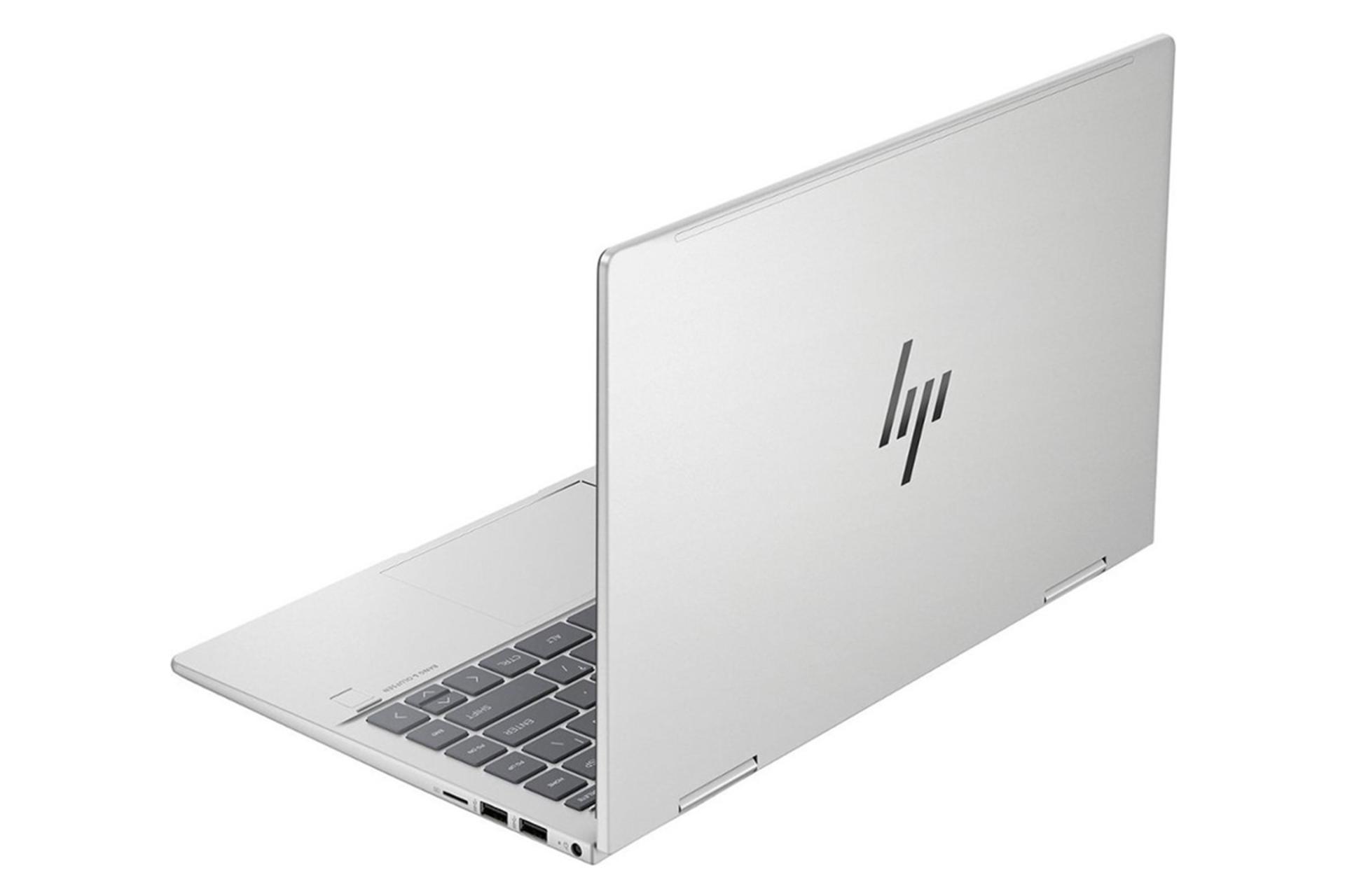 لپ تاپ اچ پی HP ENVY X360 14-ES0013DX نمای پشت رنگ نقره ای