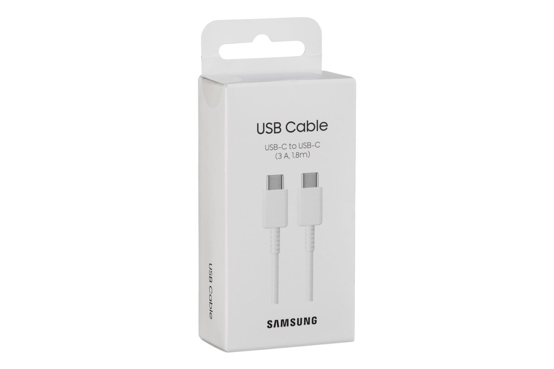 جعبه کابل شارژ USB کینگ استار Type-C به Type-C مدل EP-DX310J با طول 1.8 متر