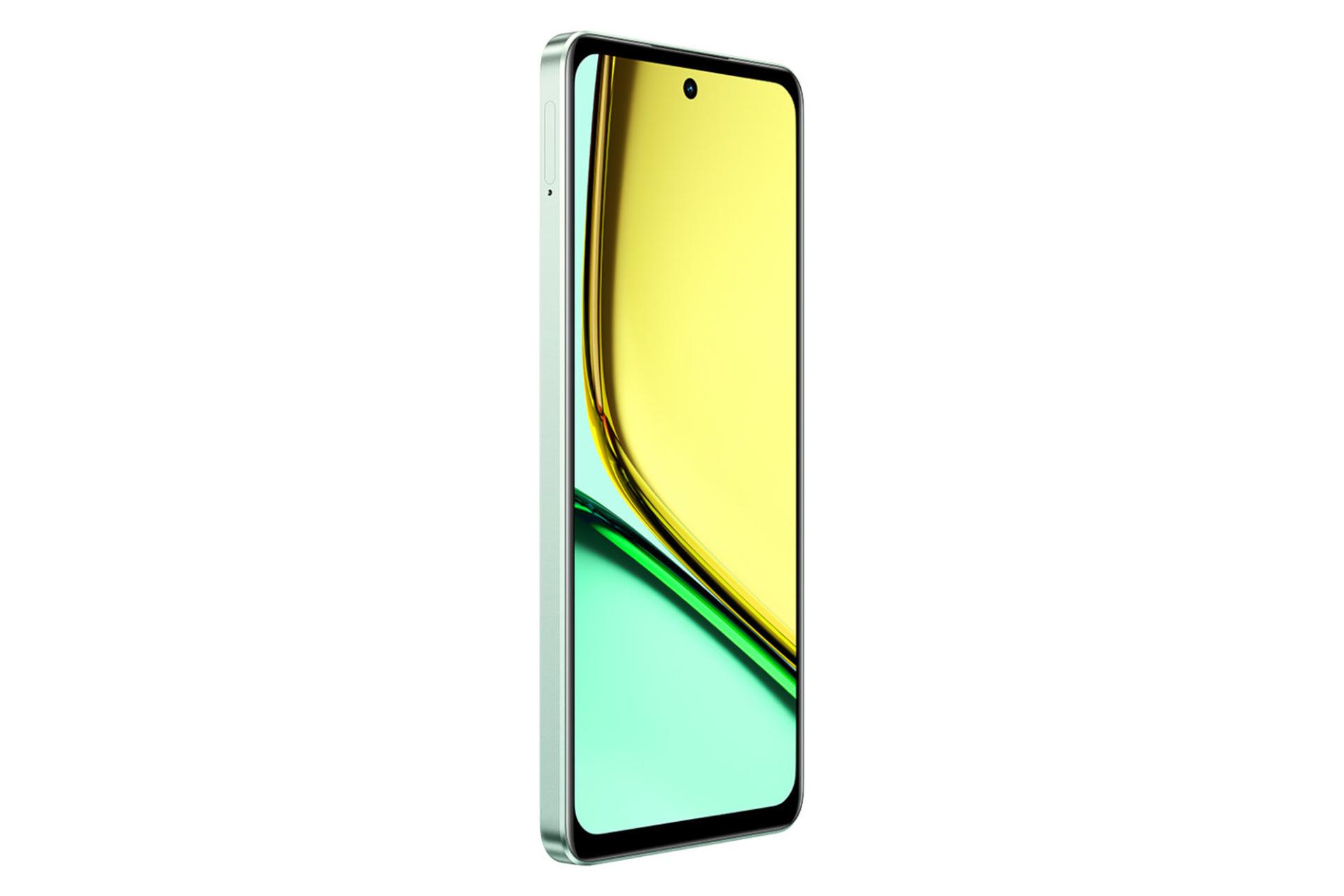 پنل جلو و صفحه نمایش گوشی موبایل ریلمی Realme C67 4G سبز