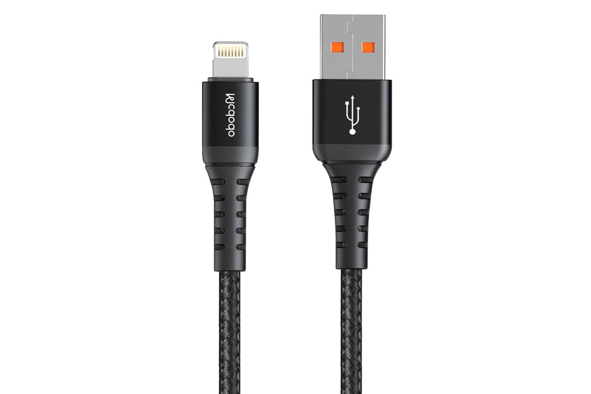 کانکتور و اتصال کابل شارژ USB مک دودو Type-A به Lightning مدل CA-2261 با طول 1 متر