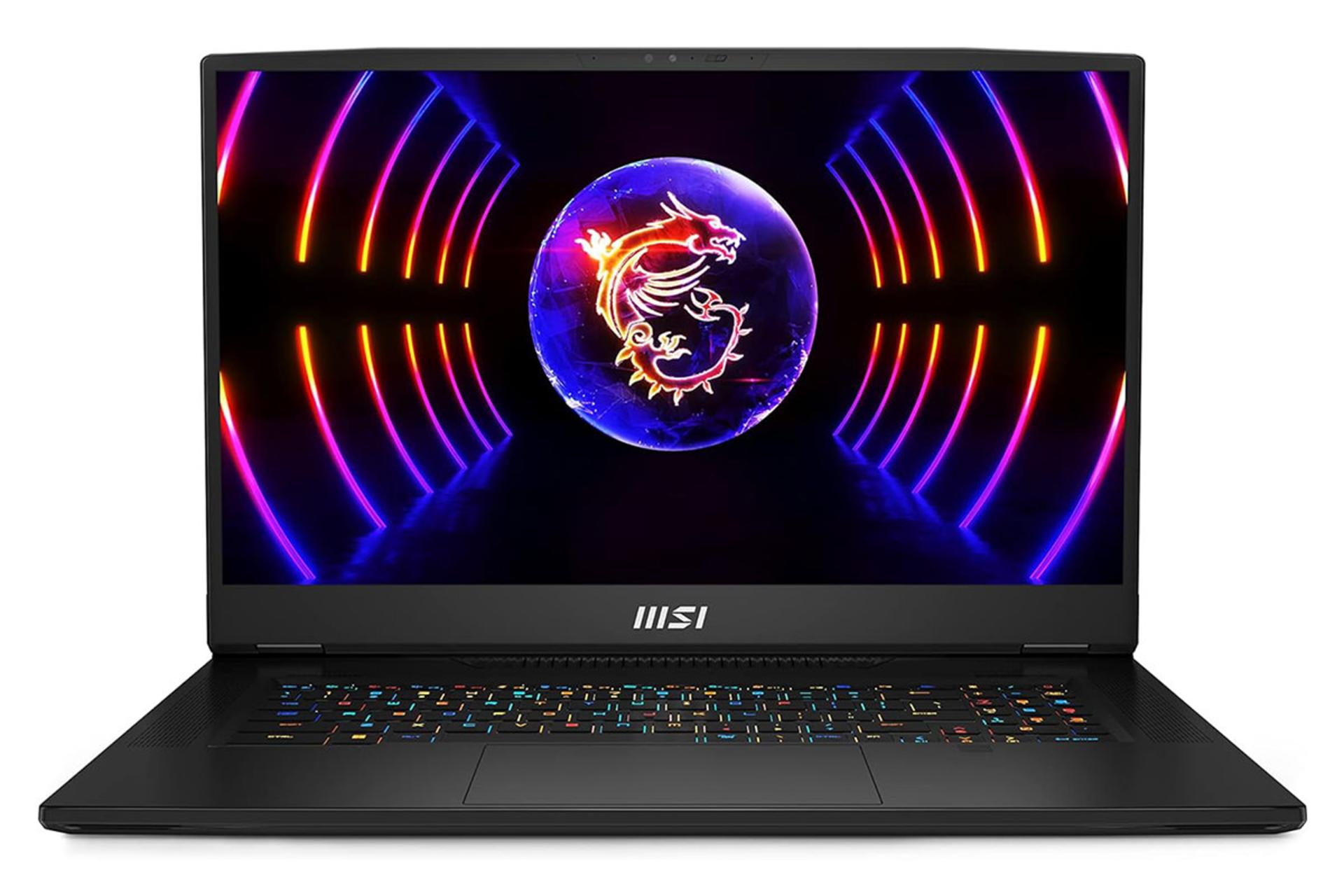 لپ تاپ ام اس آی MSI Titan GT77 HX 13VI نمای جلو