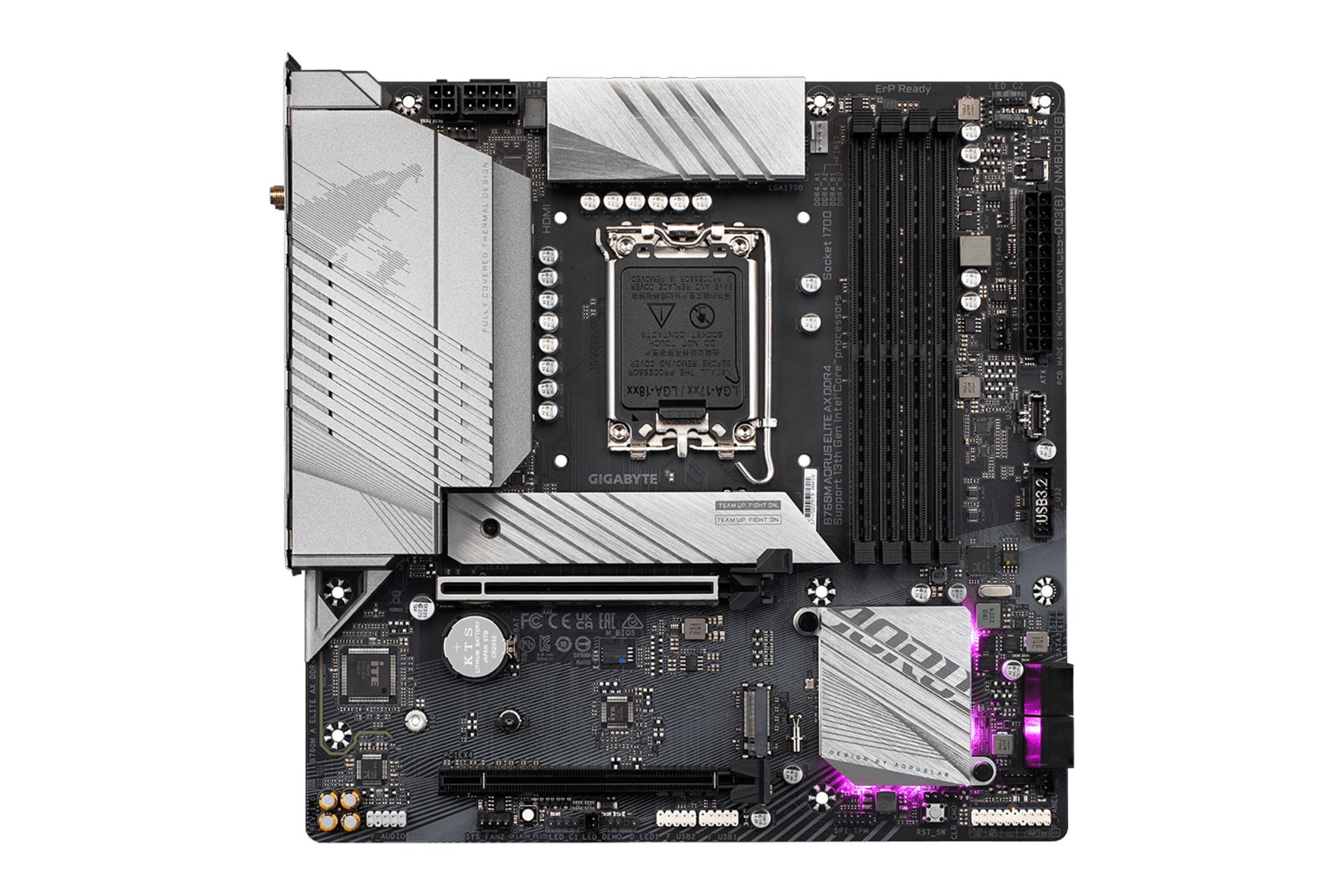 مادربرد گیگابایت GIGABYTE B760M AORUS ELITE AX DDR4 (rev. 1.x)