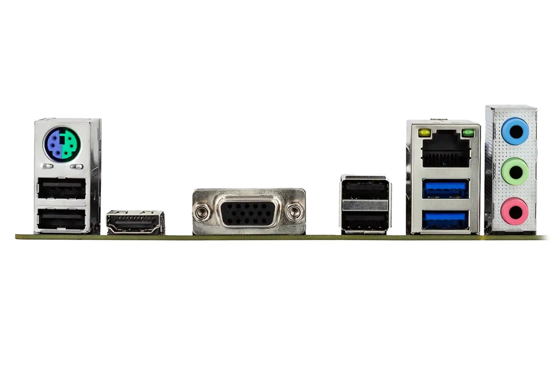 درگاه های مادربرد فاطر FATER H510M-K DDR4