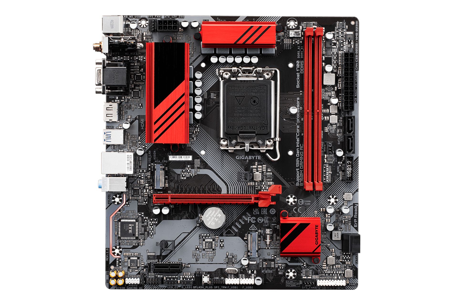 مادربرد گیگابایت GIGABYTE B760M GAMING AC (rev. 1.x)