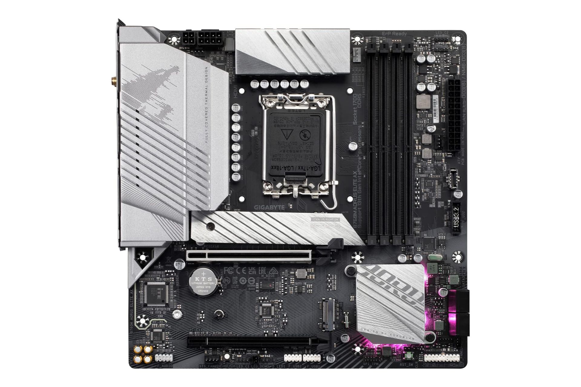 مادربرد گیگابایت GIGABYTE B760M AORUS ELITE AX (rev. 1.x)