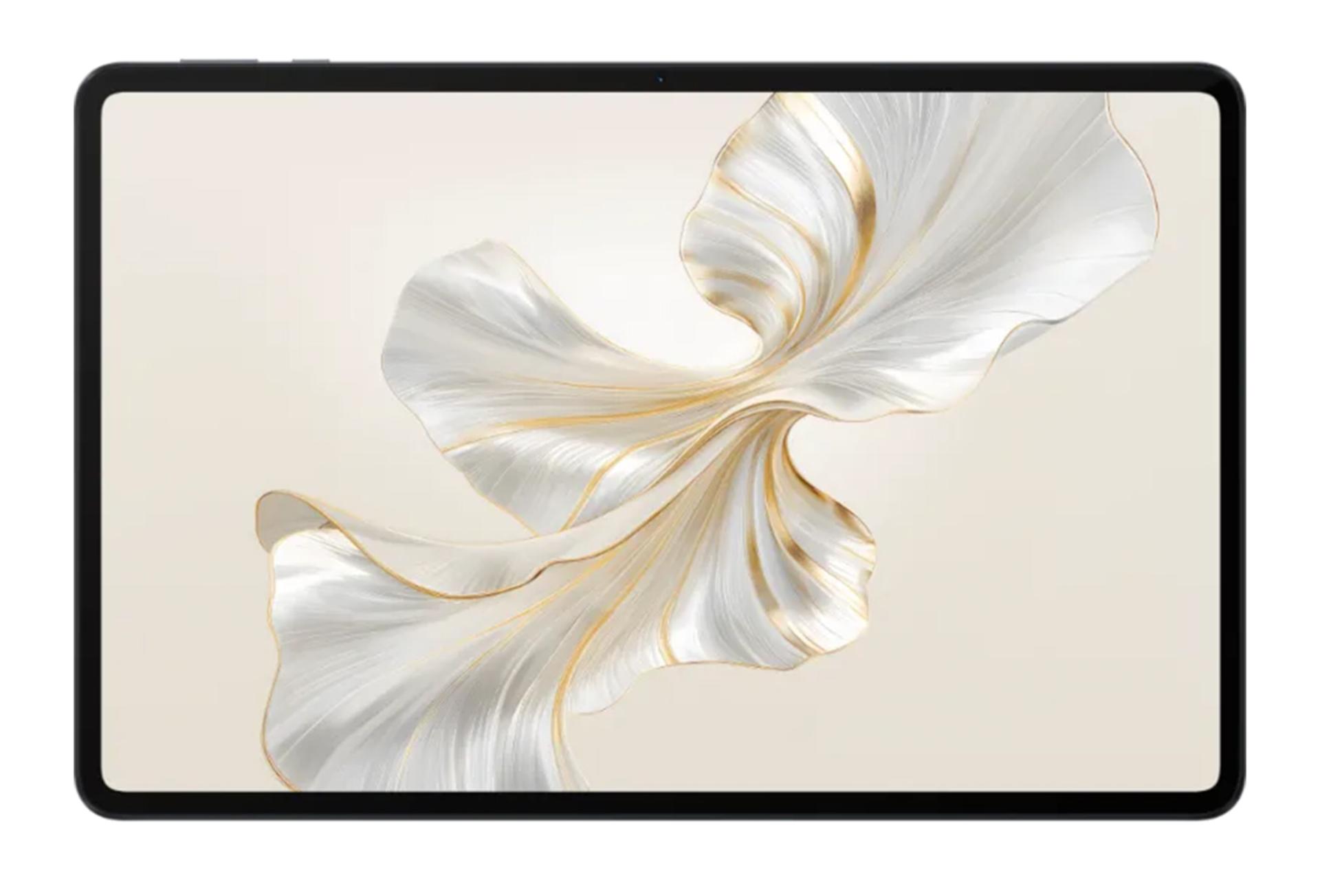 پنل جلوی تبلت آنر پد 9 / HONOR Pad 9 با تمرکز روی نمایشگر و دوربین سلفی